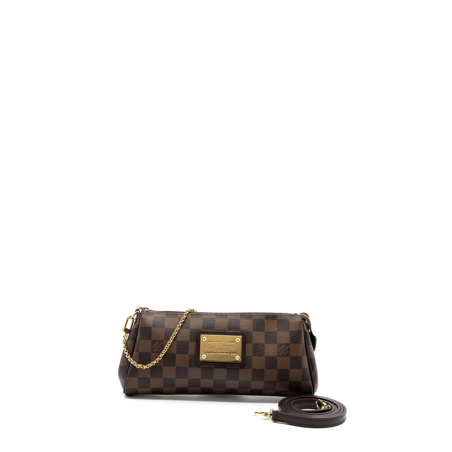Louis Vuitton Eva pochette damier ebene