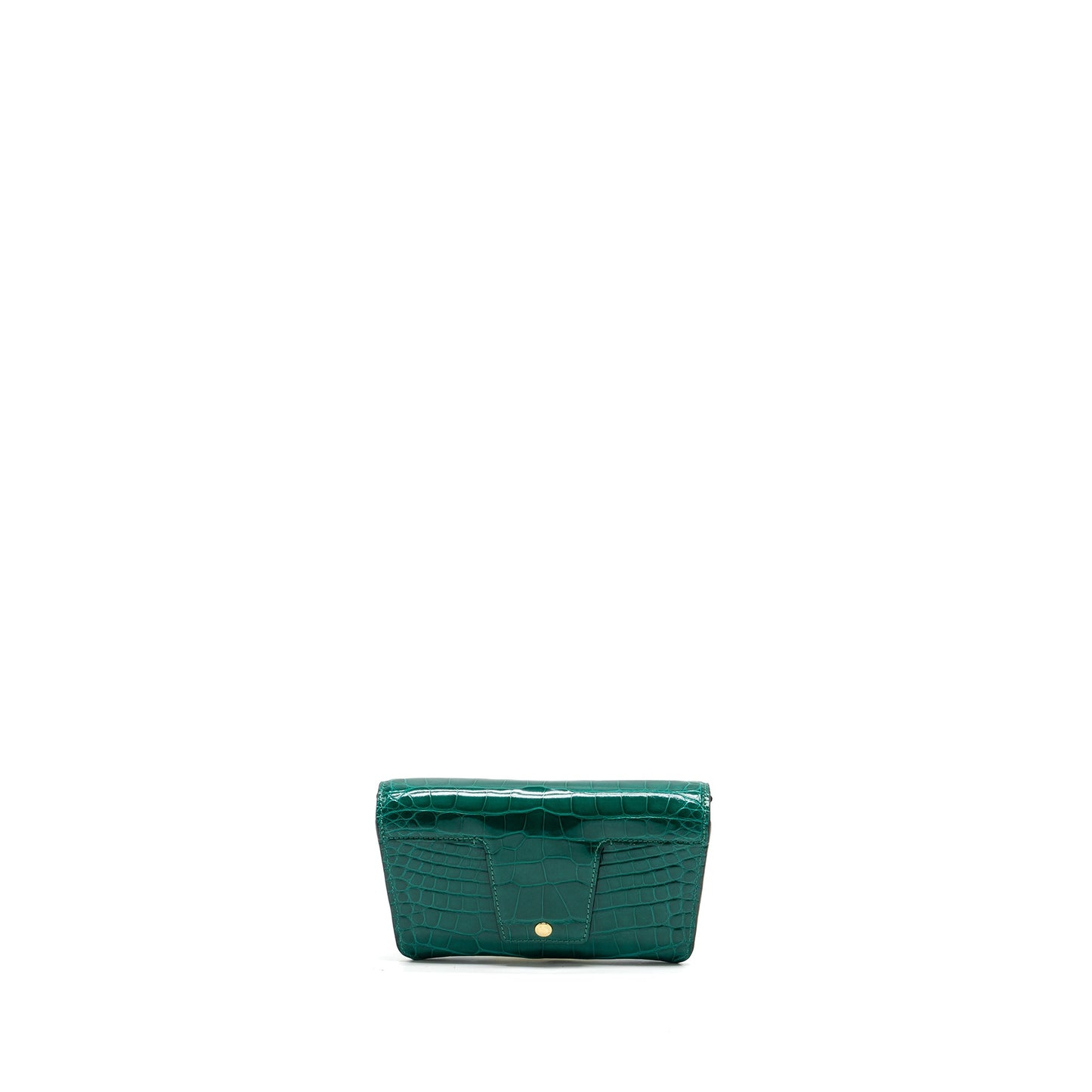 LOUIS VUITTON Padlock On Strap Crocodile Brillant Green