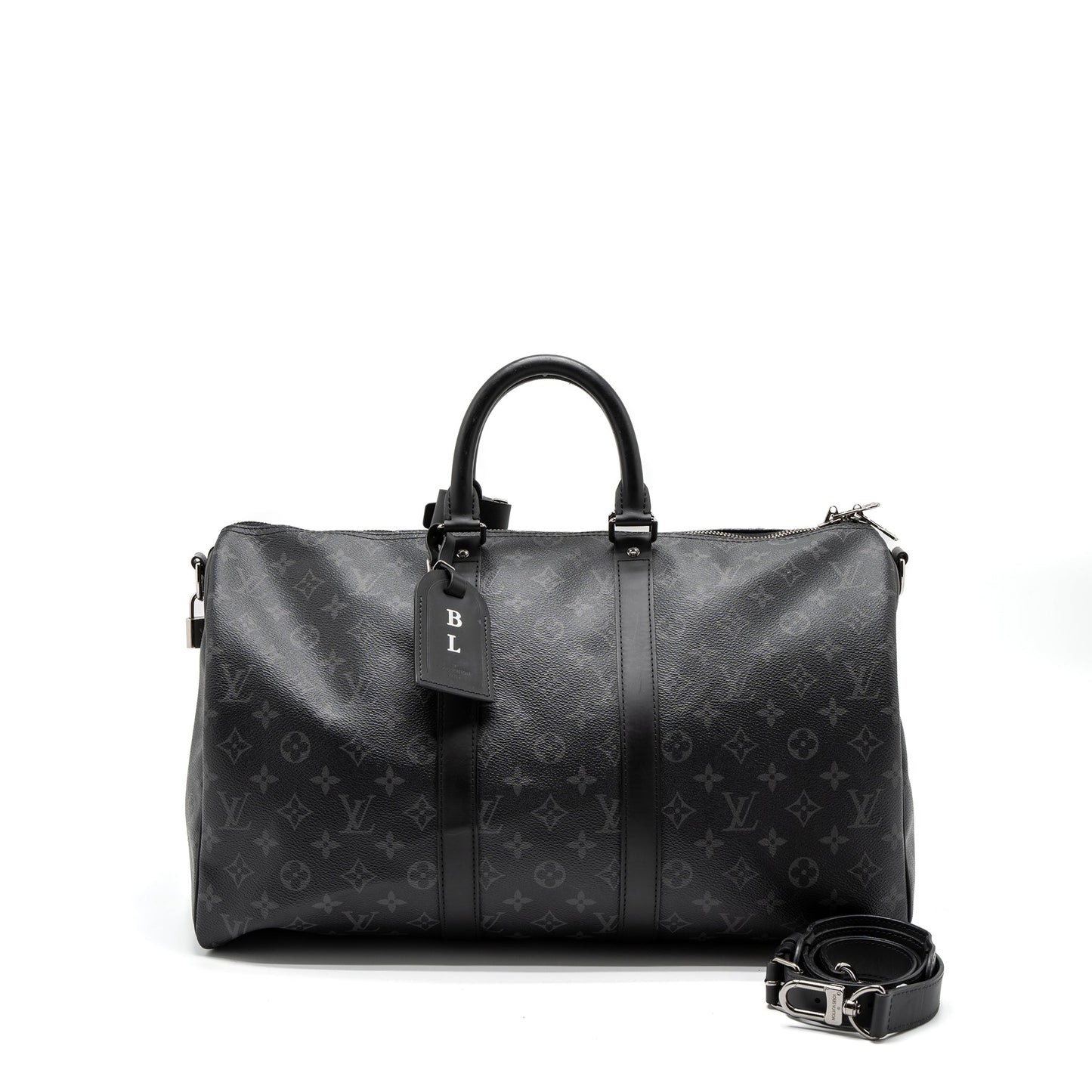 Louis Vuitton Keepall BandouliÃ¨re 45 Monogram Eclipse Canvas
