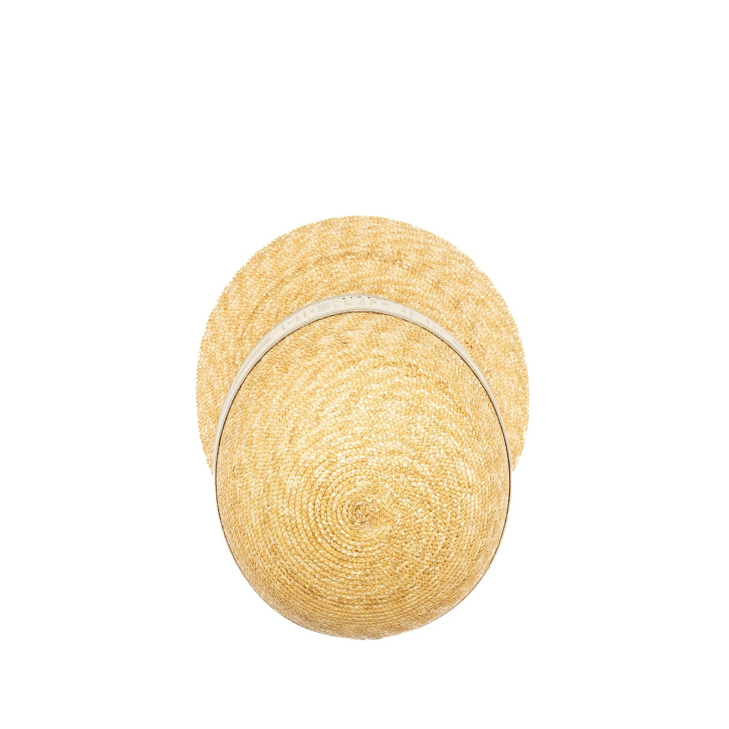 Size 57 Raffia Cap Grey/Multicolour