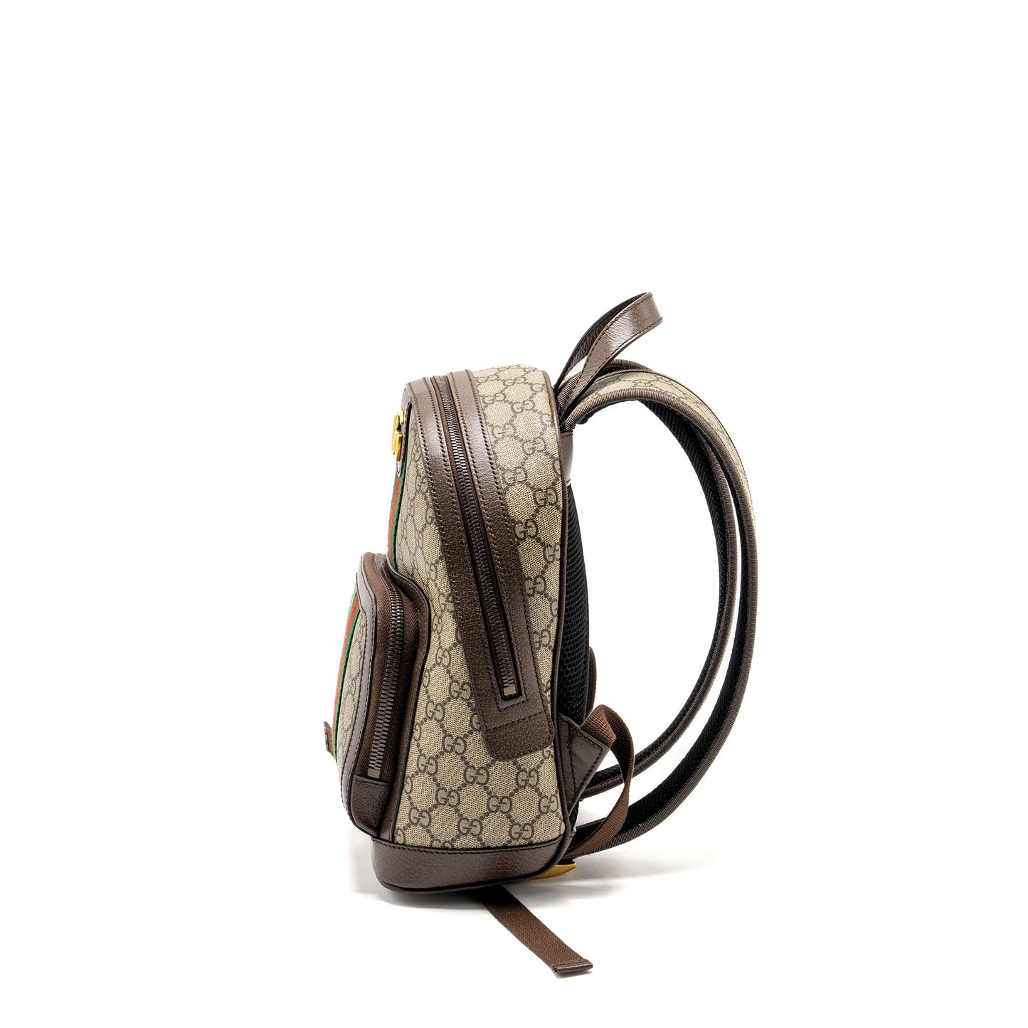 Gucci Small Ophidia Backpack Supreme Canvas/ Calfskin