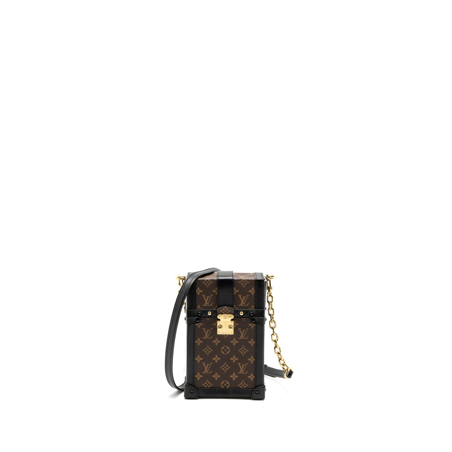 Louis Vuitton Vertical Trunk Pochette Monogram Canvas