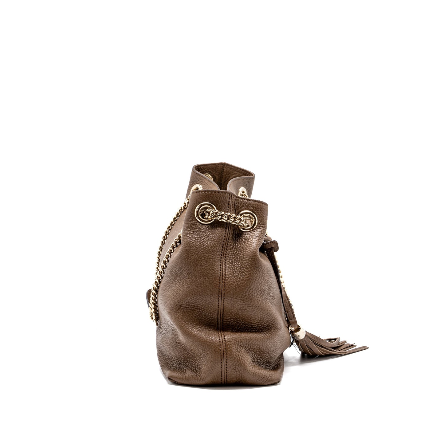Gucci disco tote Purse calfskin brown