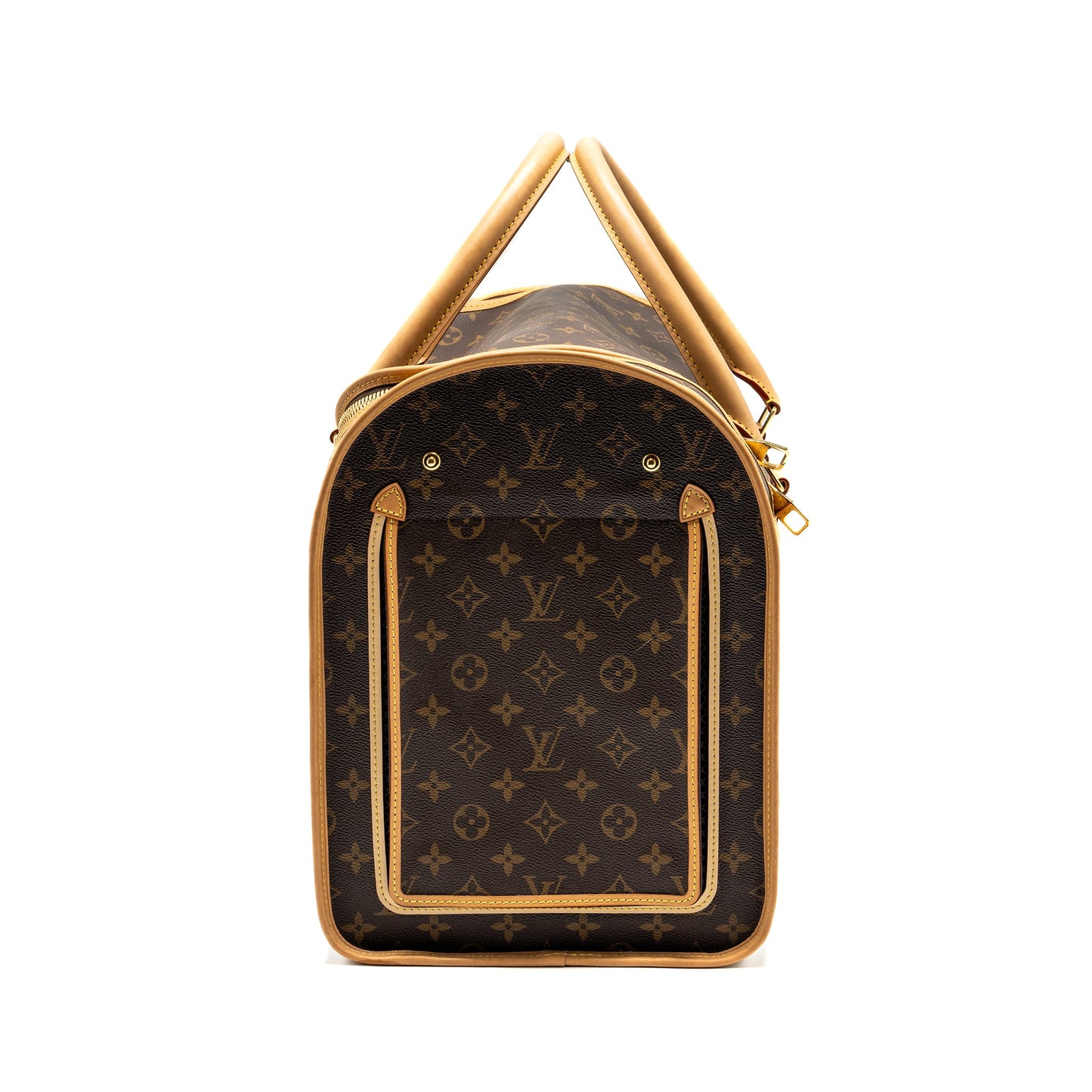 Louis Vuitton Dog Purse Monogram Canvas