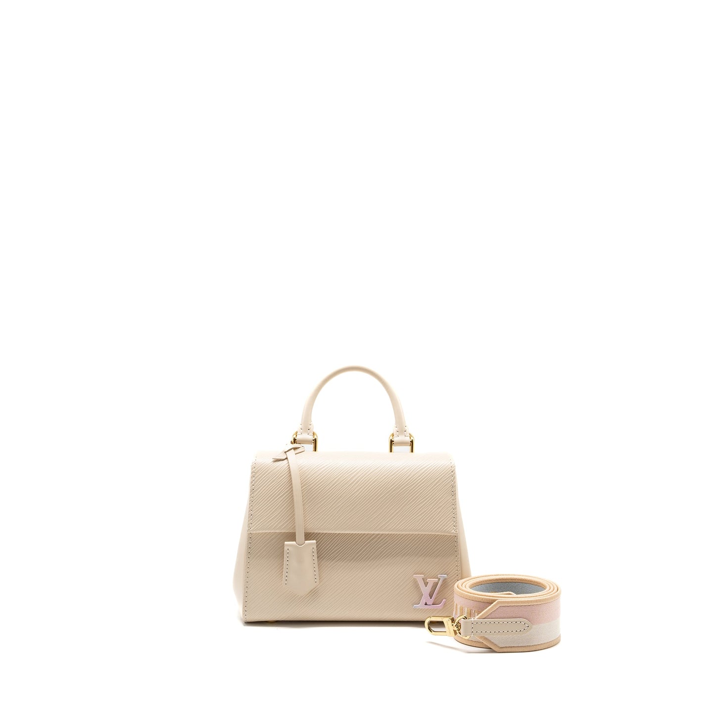 Louis Vuitton Clunny Mini Epi cream white/multicolour strap