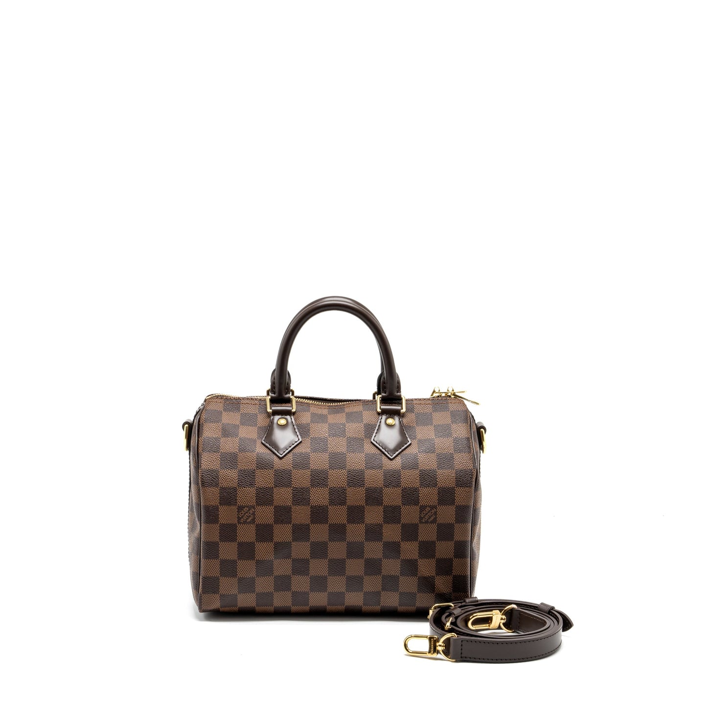 Louis Vuitton Speedy Bandouliere 25 Damier Ebene
