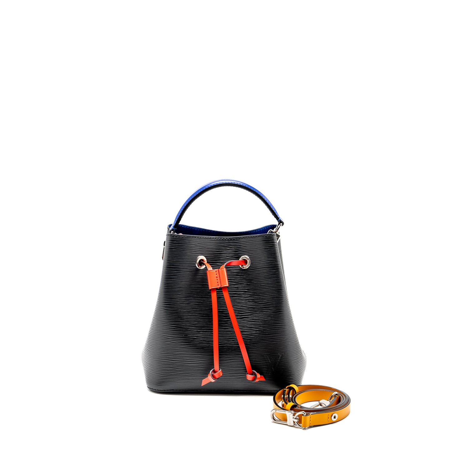 LOUIS VUITTON Neo Noe Epi Leather Black/Saffron/Multicolour