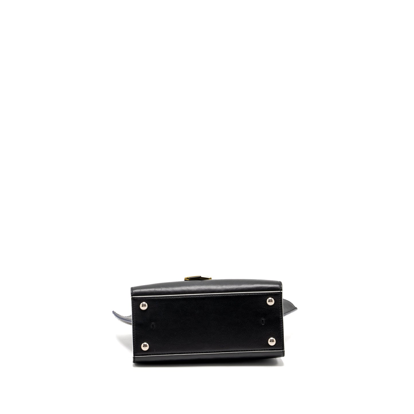 Fendi Mini 3jours Tote Purse Calfskin Black