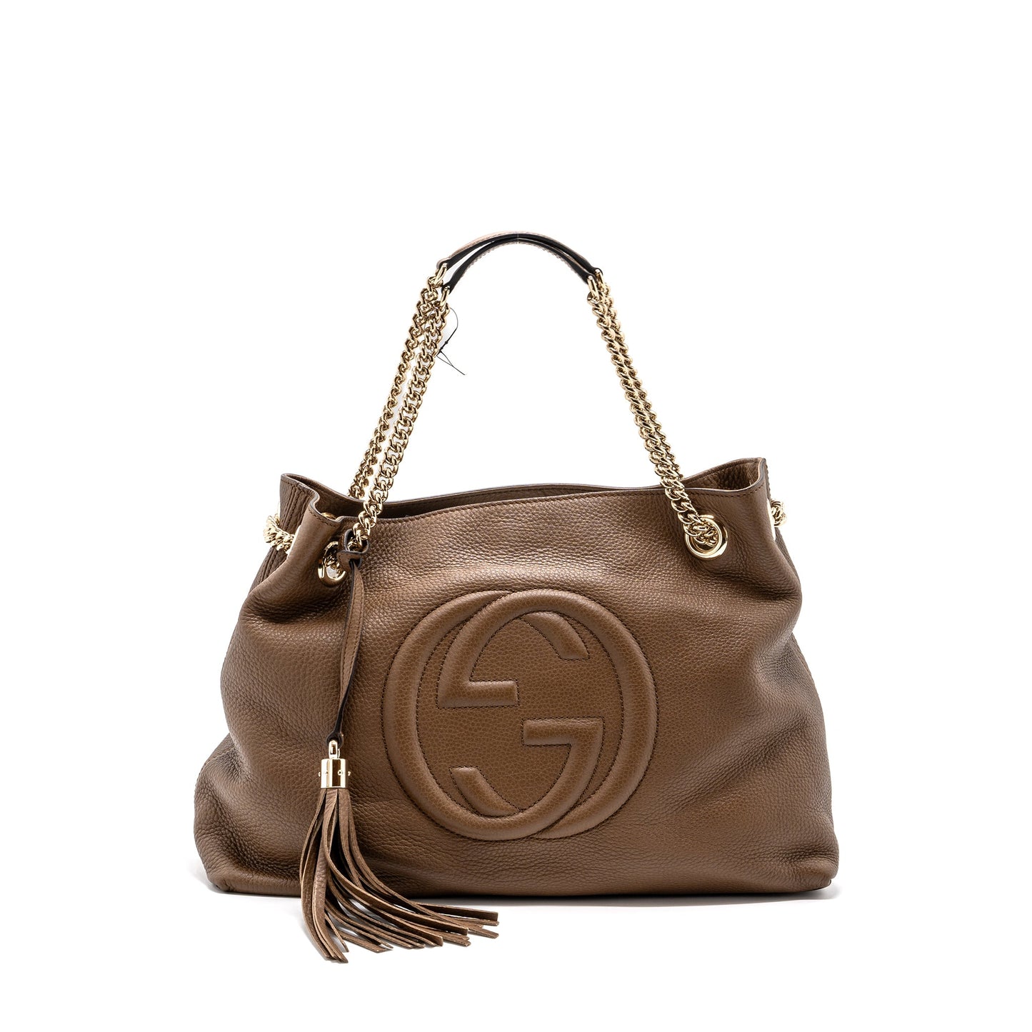 Gucci disco tote Purse calfskin brown