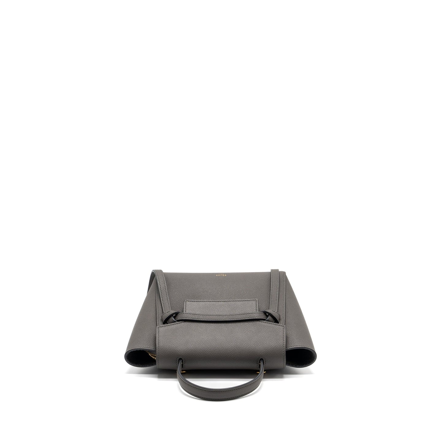Celine nano belt Purse calfskin grey