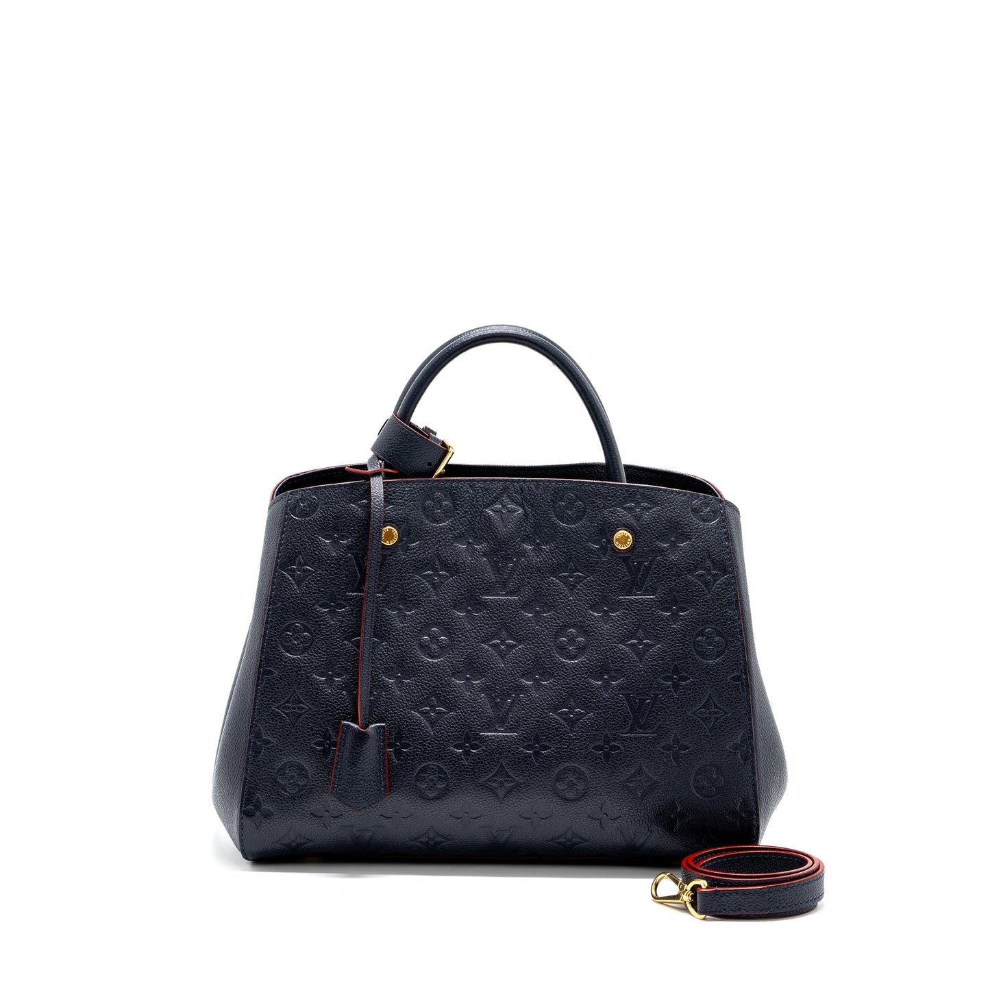 Louis Vuitton Montaigne Monogram Empreinte Navy