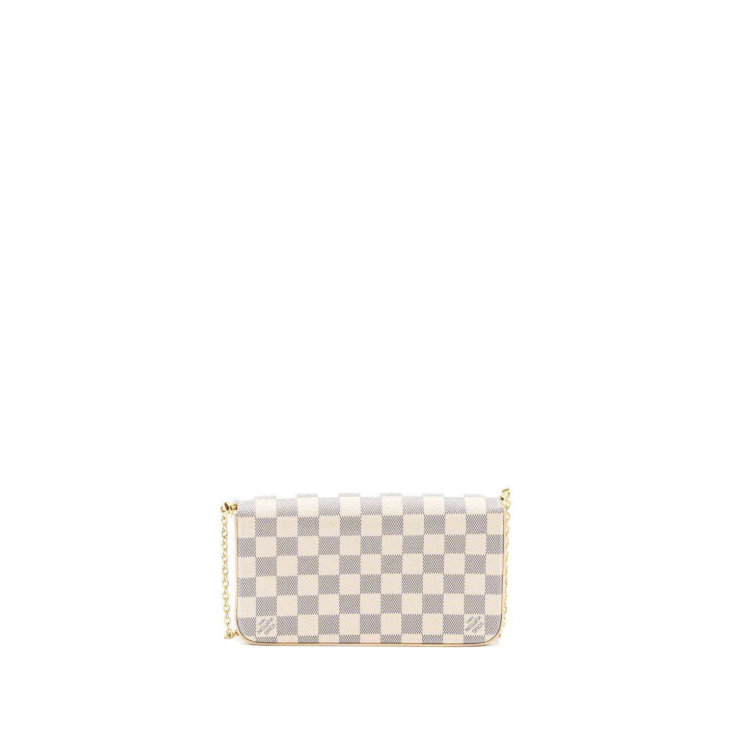 Louis Vuitton Felicie Pochette Damier Azur Canvas