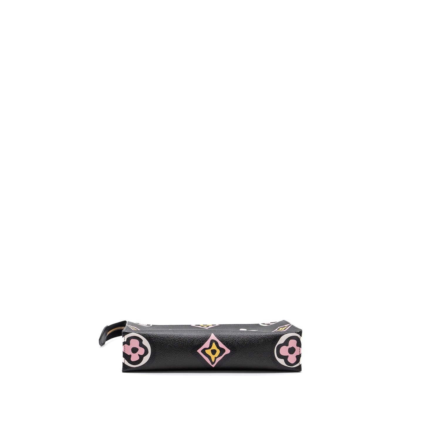 Louis Vuitton Wild at Heart toiletry pochette canvas black / white/ pink