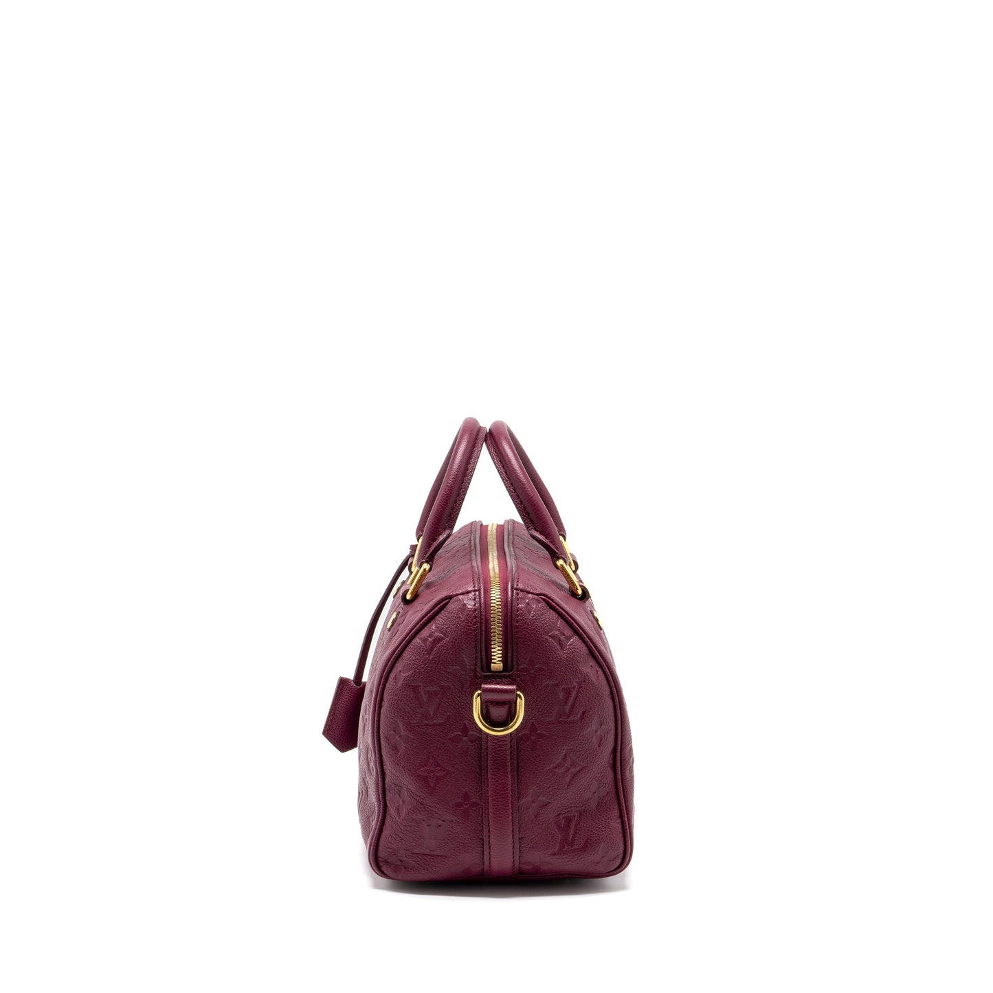 Louis Vuitton Speedy 25 Bandouliere Monogram Empreinte Purple