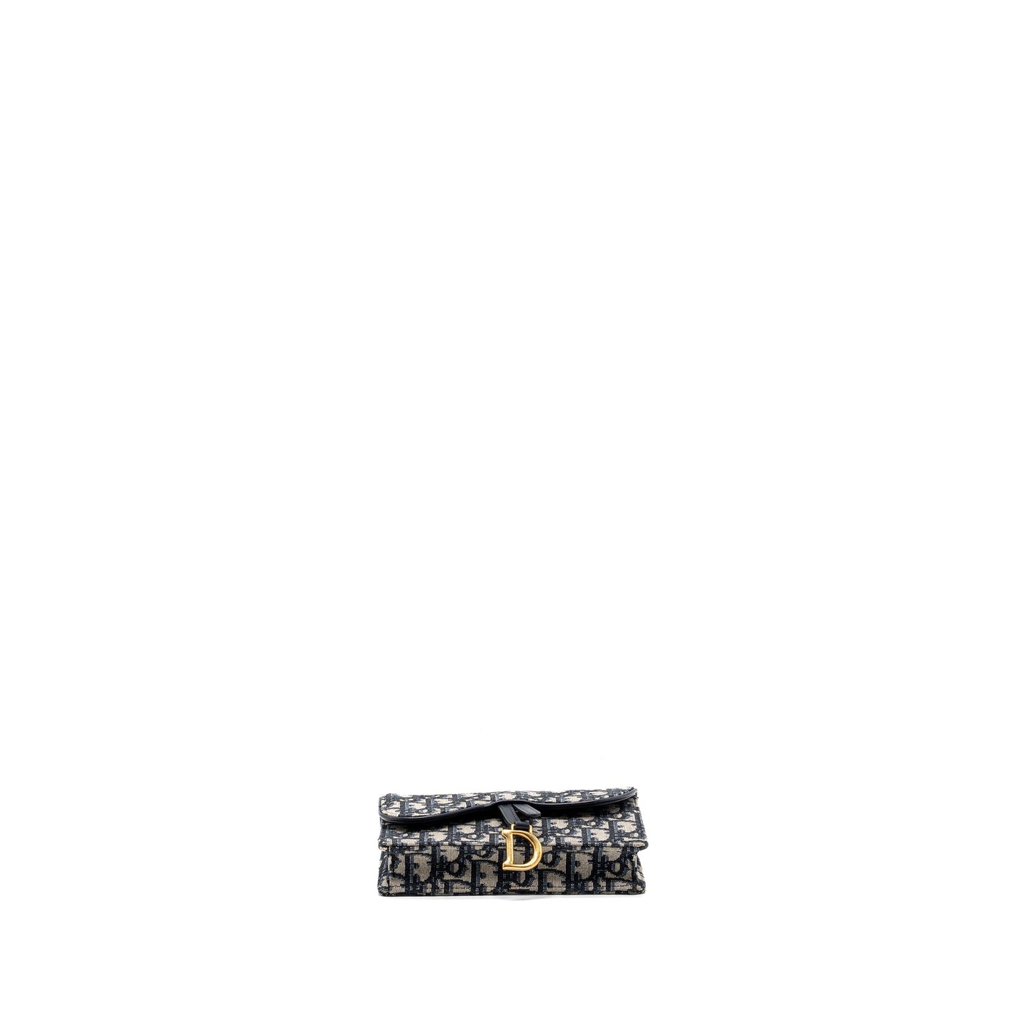 dior saddle belt pouch dior oblique jacquard blue