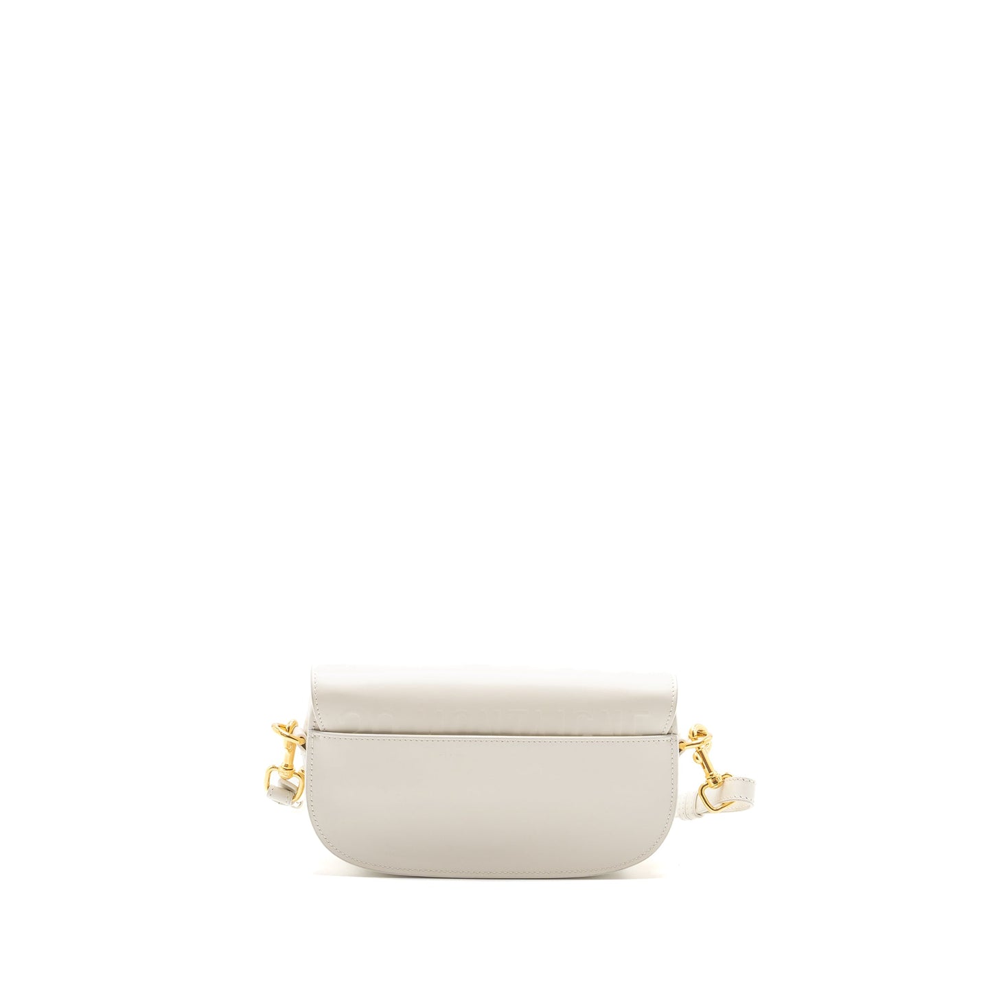 Dior Bobby East-West Purse Box Calfskin White