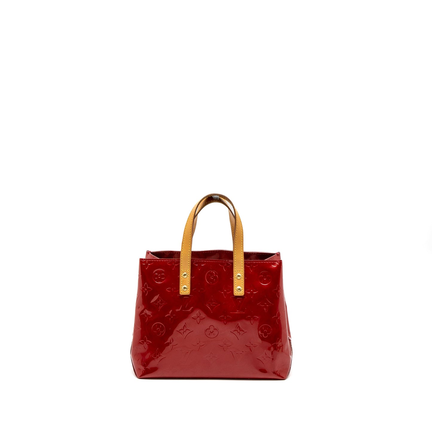 Louis Vuitton Vernice Catalina Tote Purse Patent Red