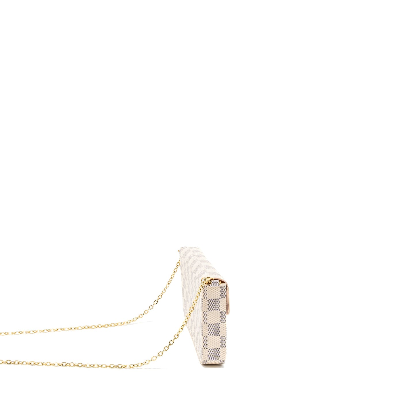 Louis Vuitton Felicie Pochette Damier Azur Canvas