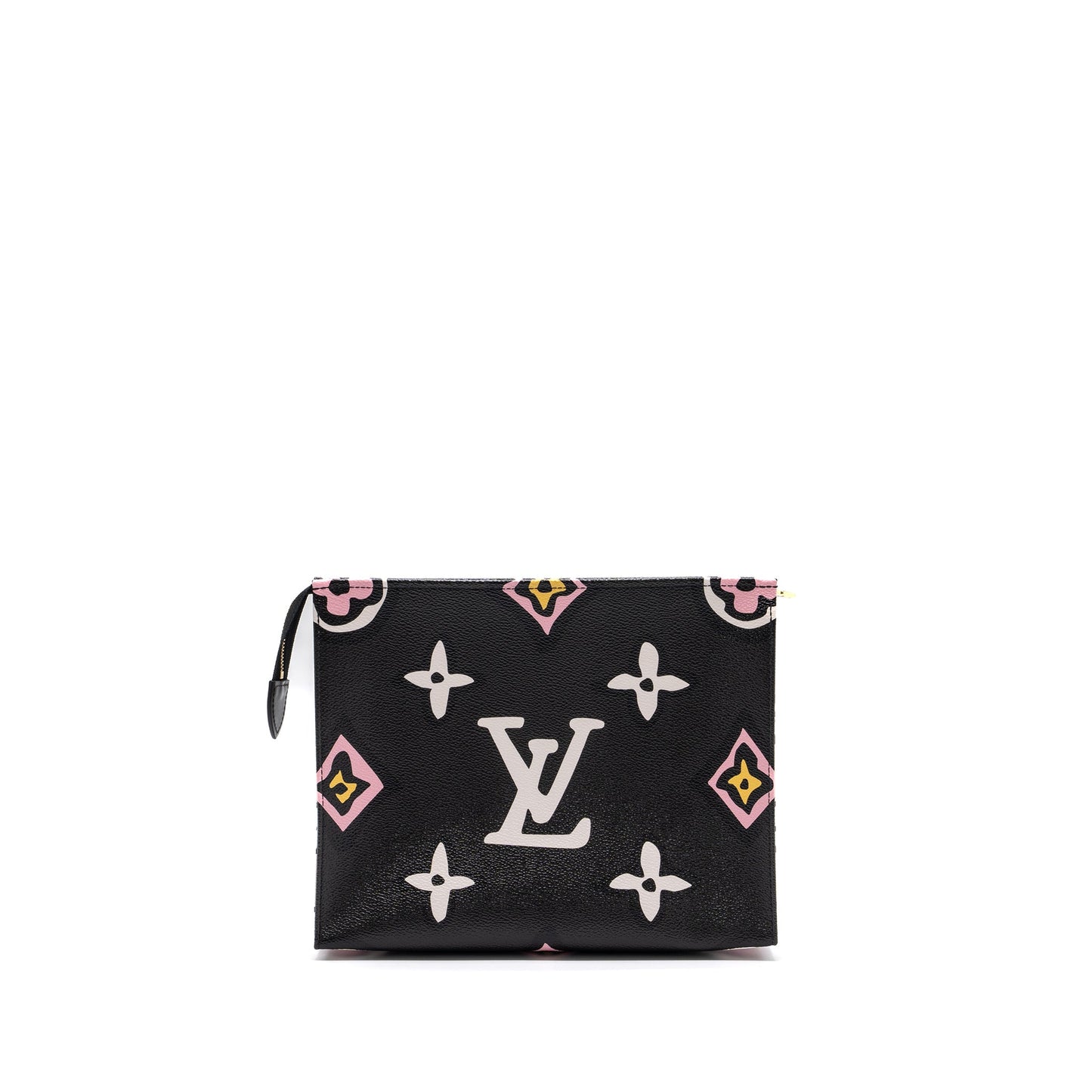 Louis Vuitton Wild at Heart toiletry pochette canvas black / white/ pink