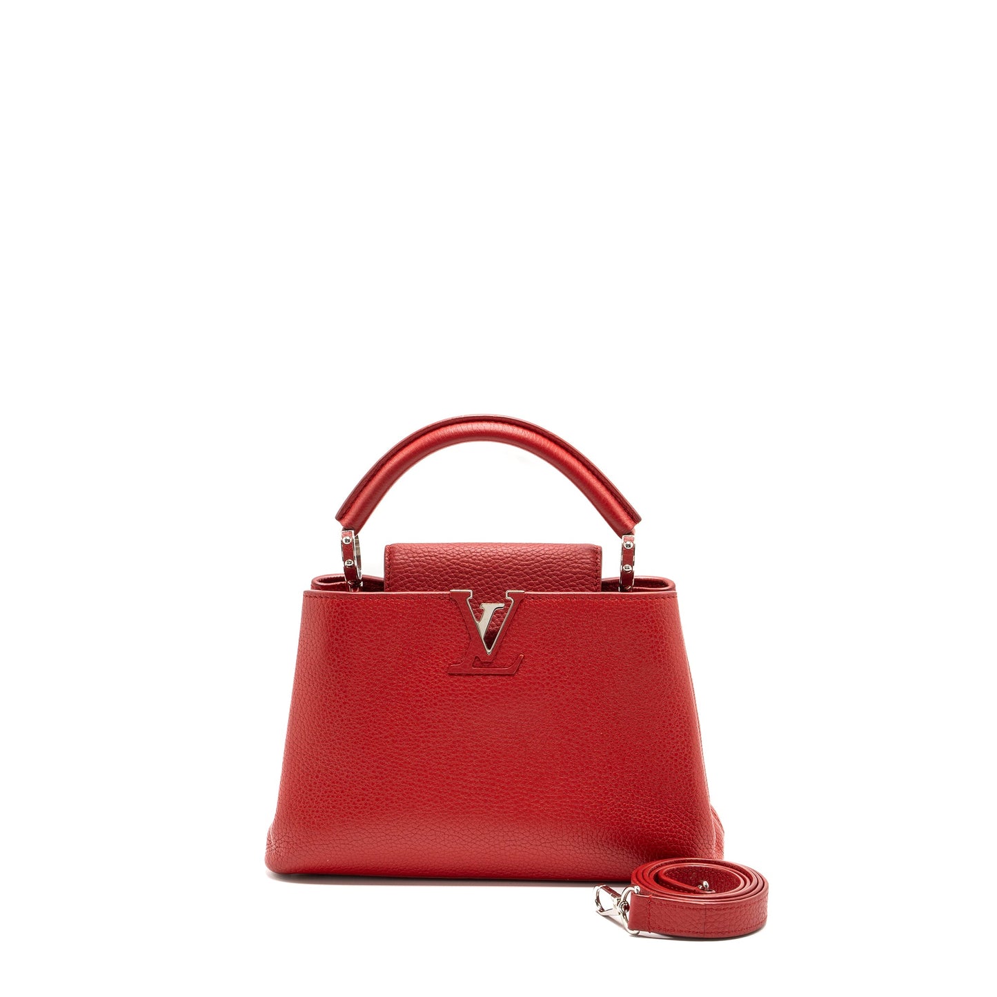 Louis Vuitton Capucines Taurillon Red