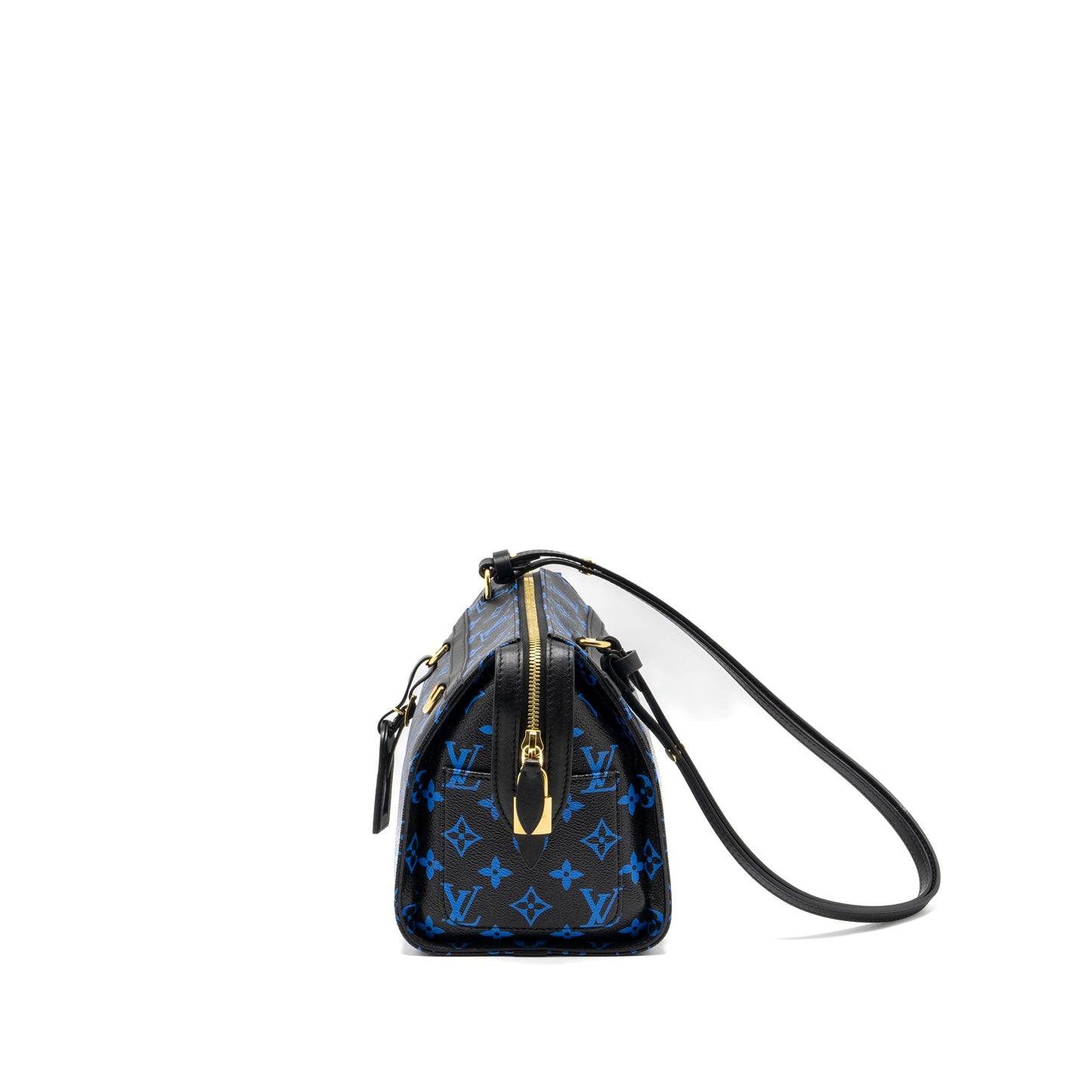 Louis Vuitton Speedy Amazon Coloured Monogram Canvas Blue/Black