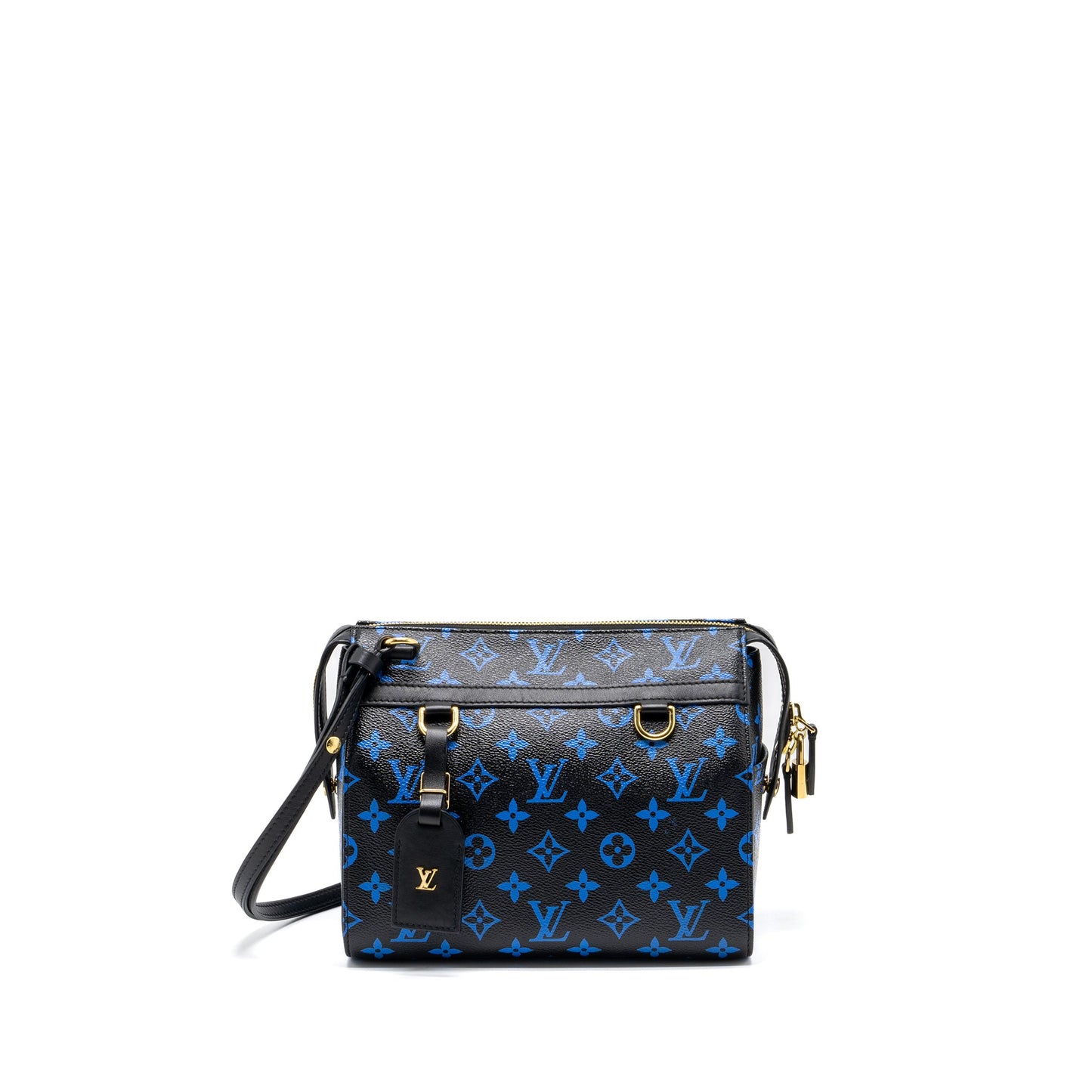 Louis Vuitton Speedy Amazon Coloured Monogram Canvas Blue/Black