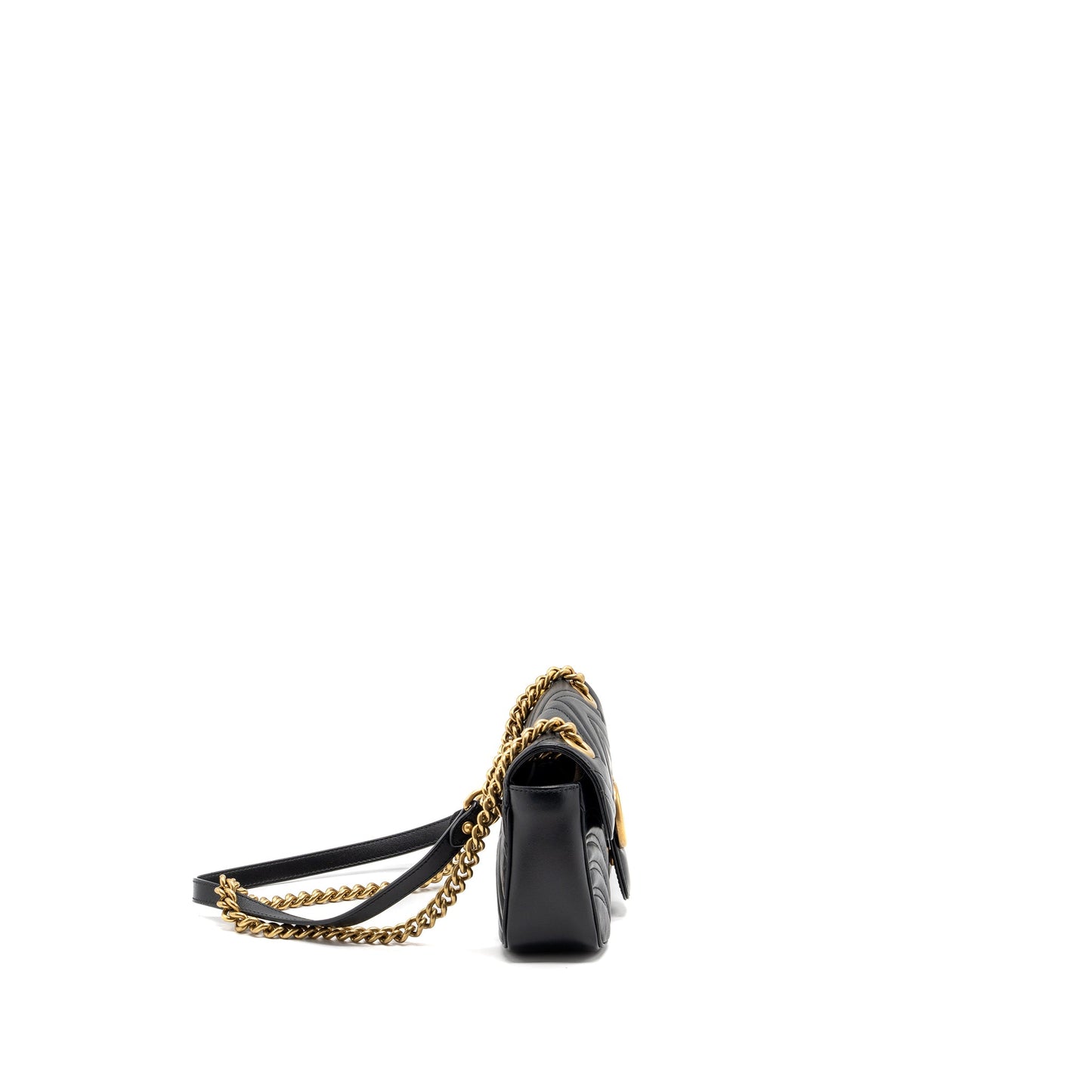 Gucci mini marmont Purse calfskin black