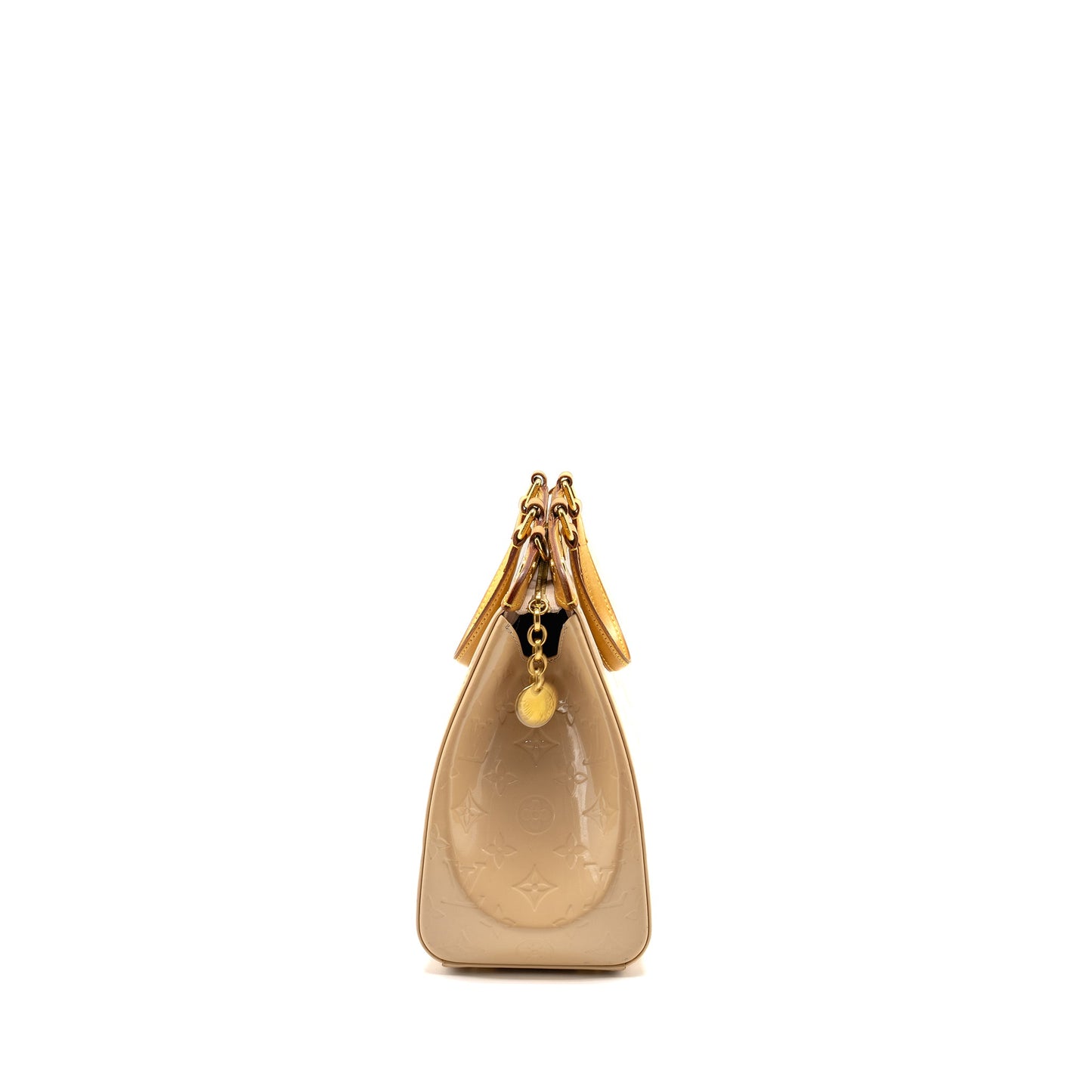 Louis Vuitton Vernis Brea Patent Monogram Beige