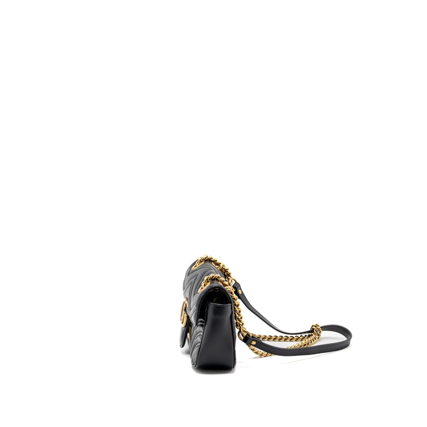 Gucci mini marmont Purse calfskin black