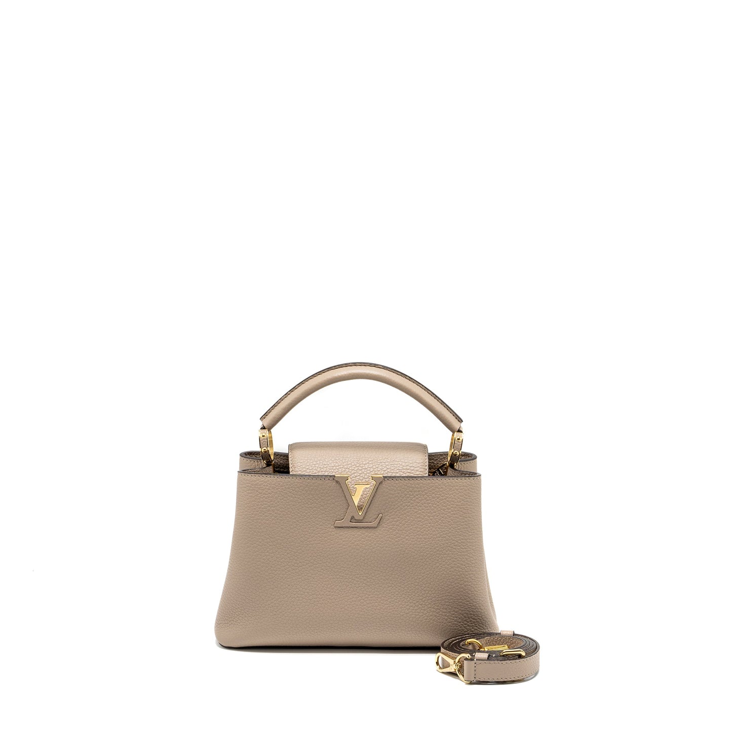 Louis Vuitton Capucines Taurillon Galet