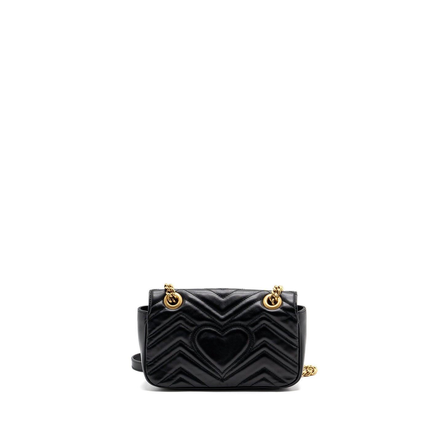 Gucci mini marmont Purse calfskin black