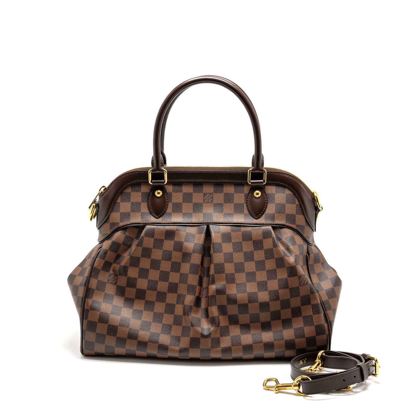 Louis Vuitton Trevi Handbag Damier Ebene
