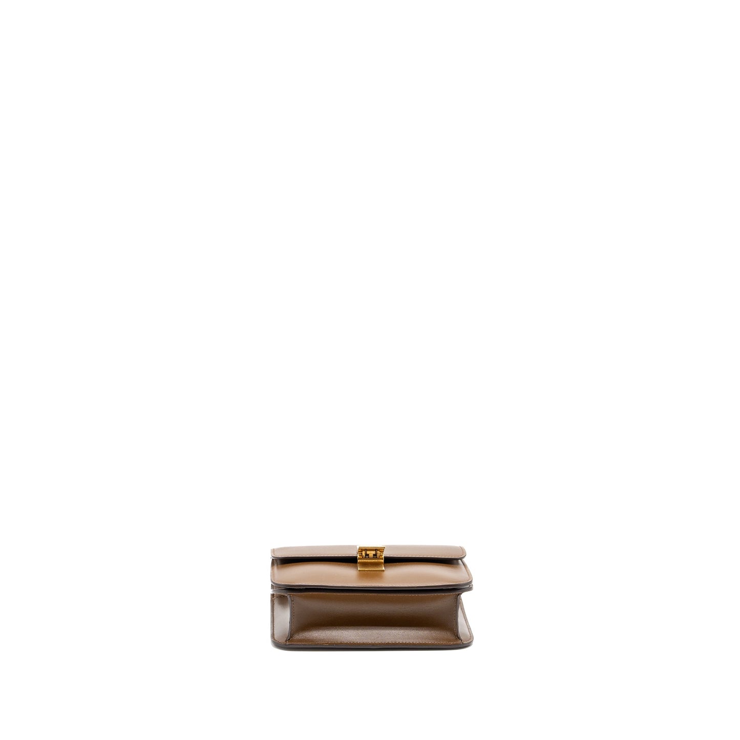 Celine Teen classic box Purse calfskin brown