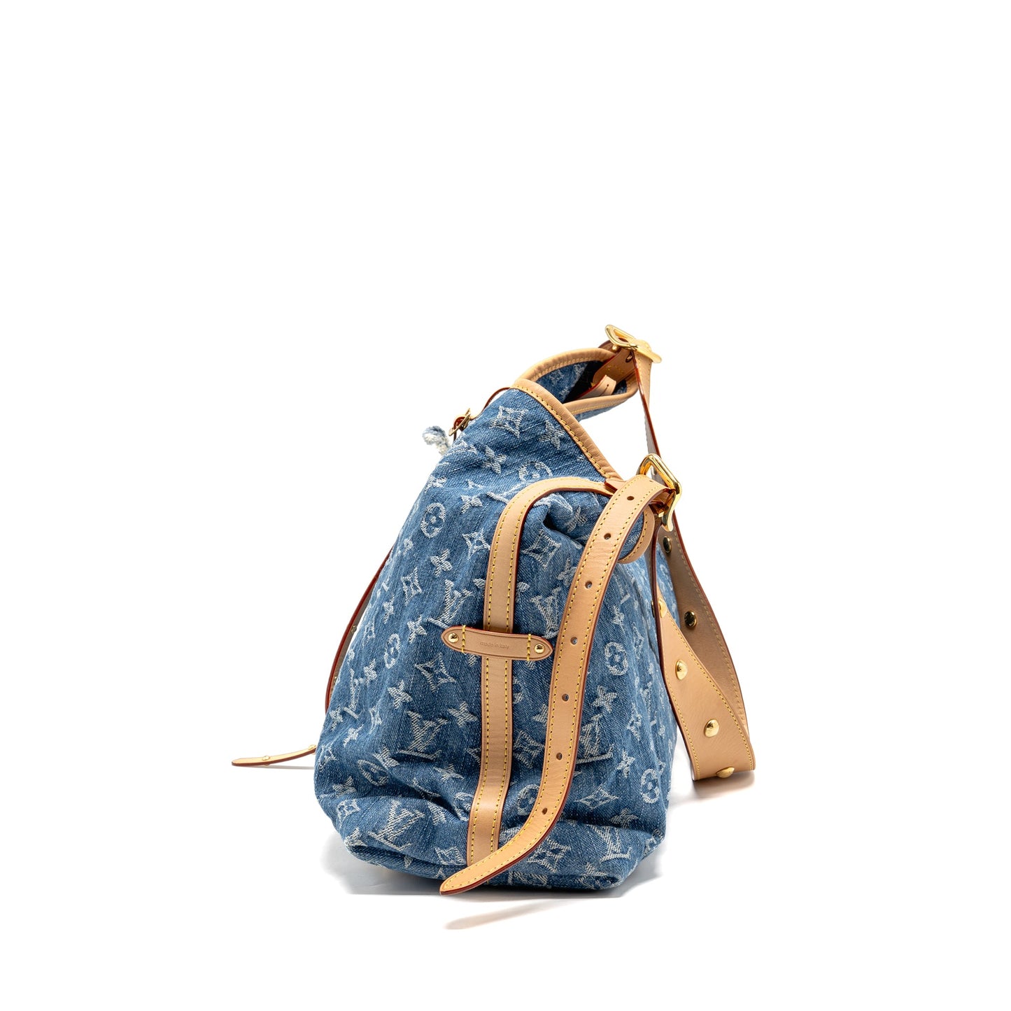 Louis Vuitton Carryall Monogram Denim Blue