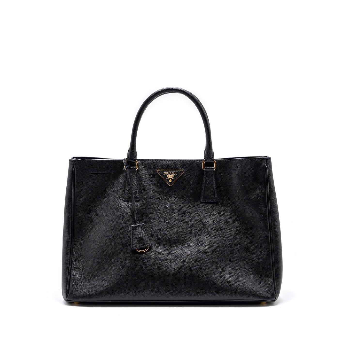 Prada large tote Purse saffiano calfskin black