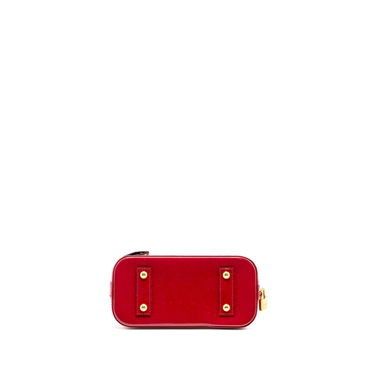 Louis Vuitton Alma Patent Red