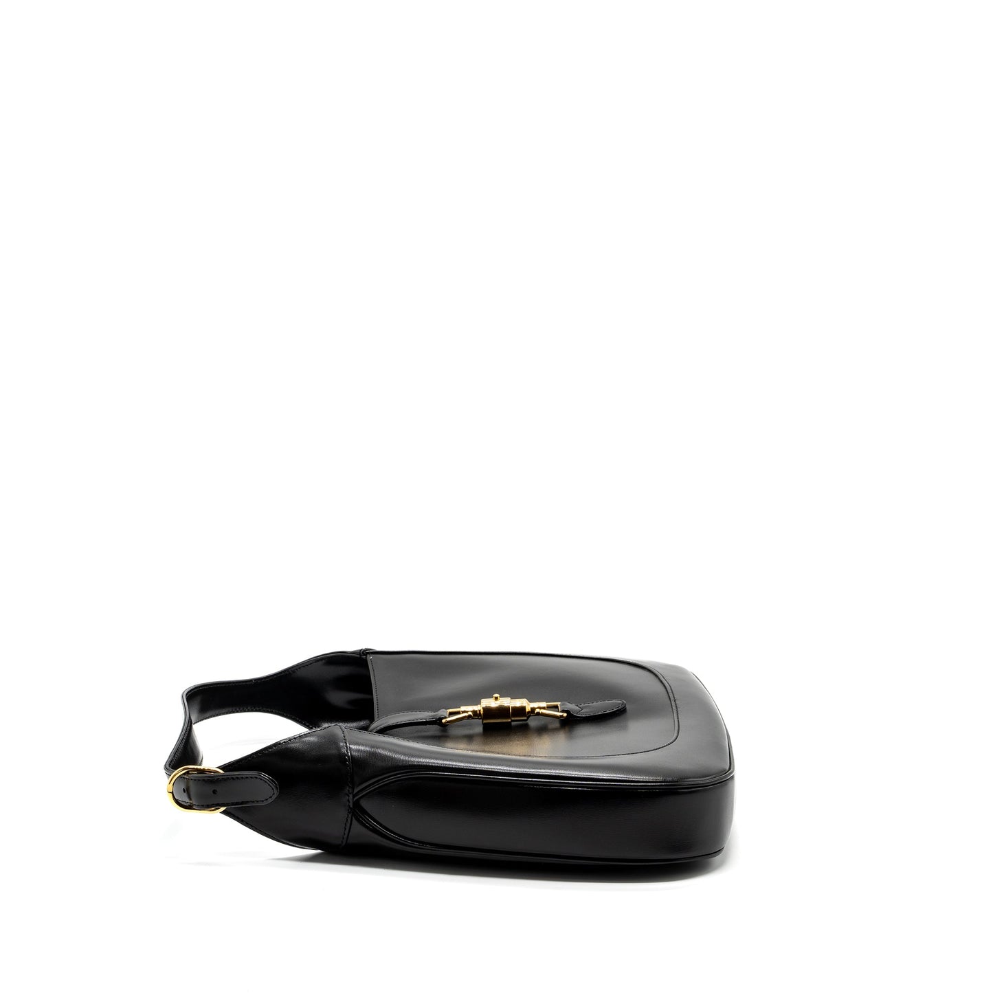 Gucci Jackie 1961 Medium Purse Calfskin Black
