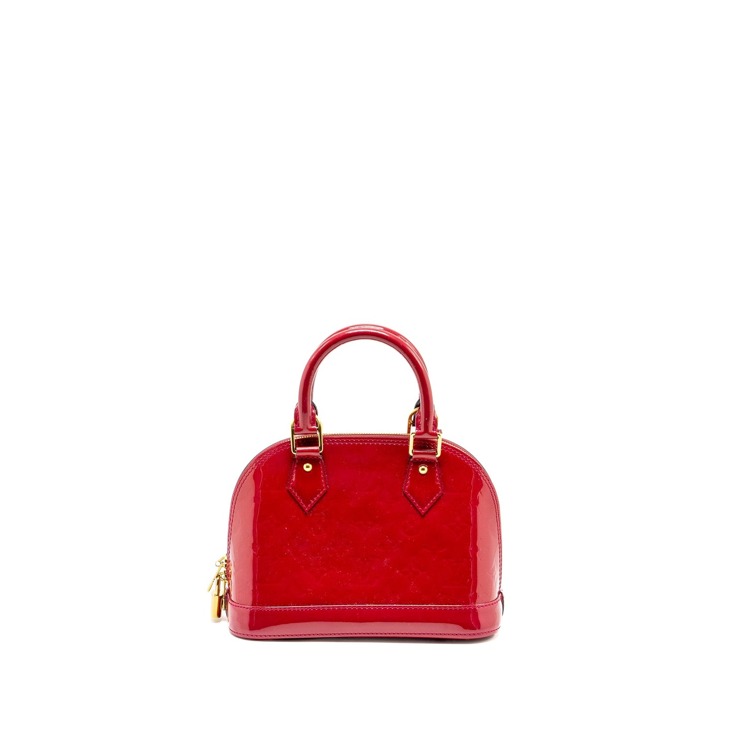 Louis Vuitton Alma Patent Red