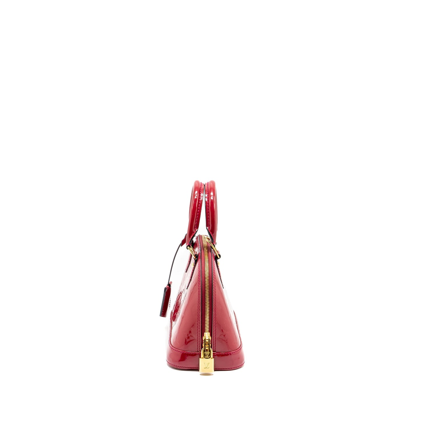 Louis Vuitton Alma Patent Red