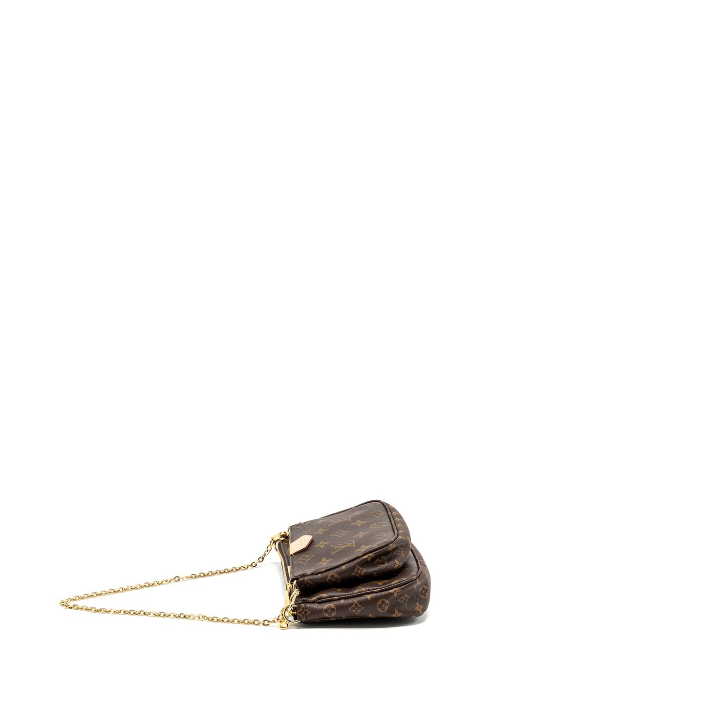 Louis Vuitton Multi Pochette monogram canvas khaki strap