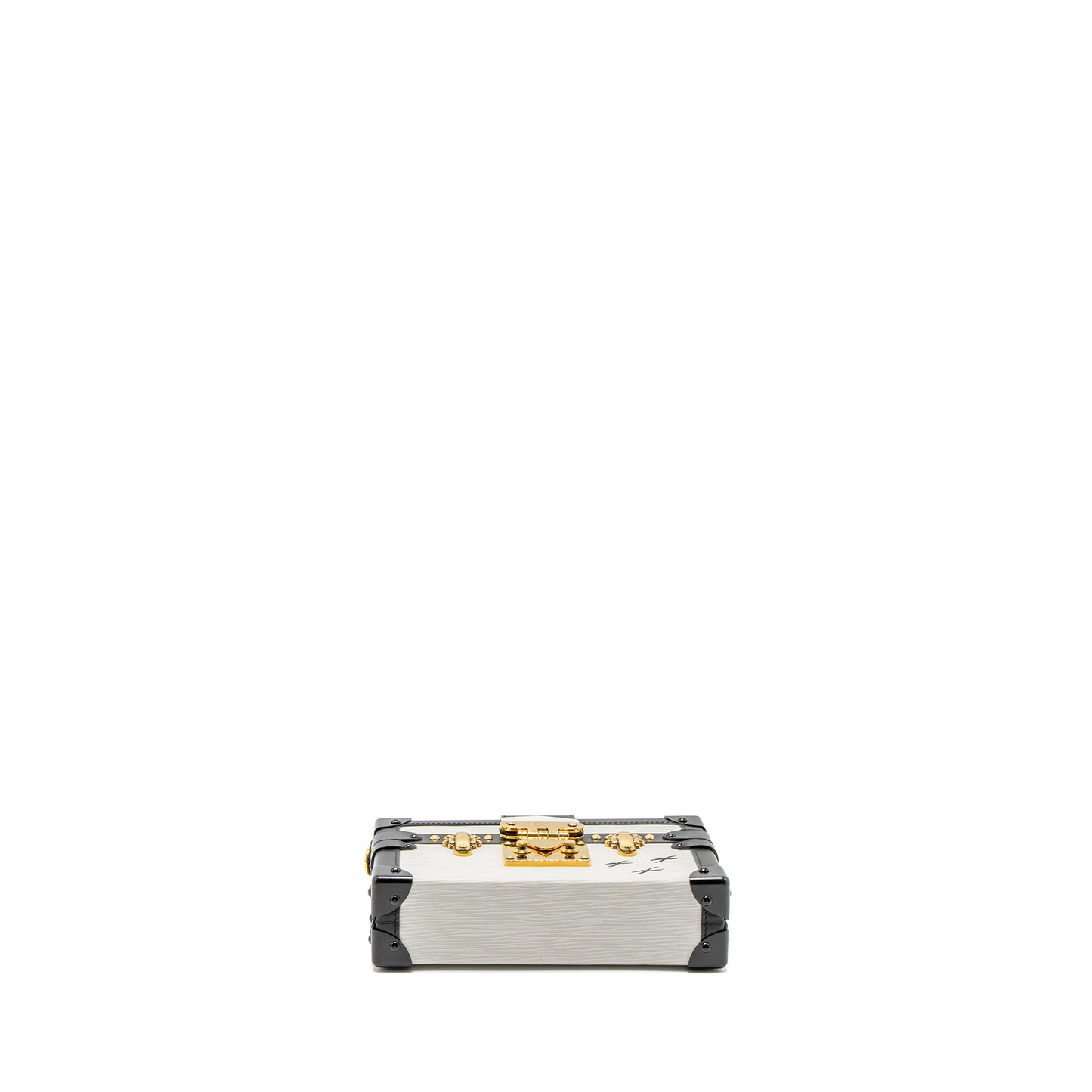 Louis Vuitton Petit Malle Epi White/Black