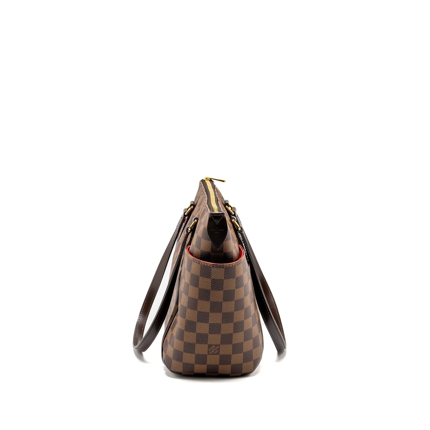 Louis Vuitton Totally Tote Purse Damier Ebene Canvas