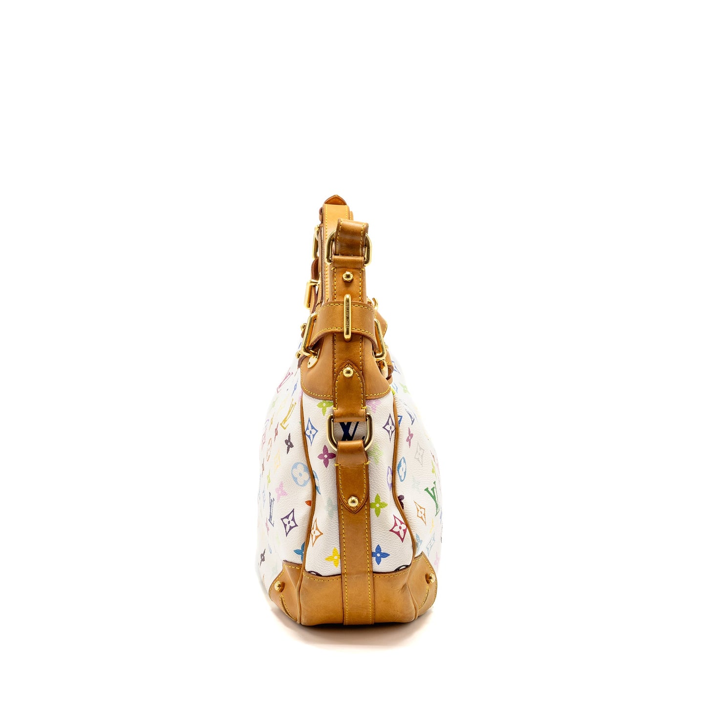 Louis Vuitton Murakami Greta Purse Monogram Canvas White/Multicolour