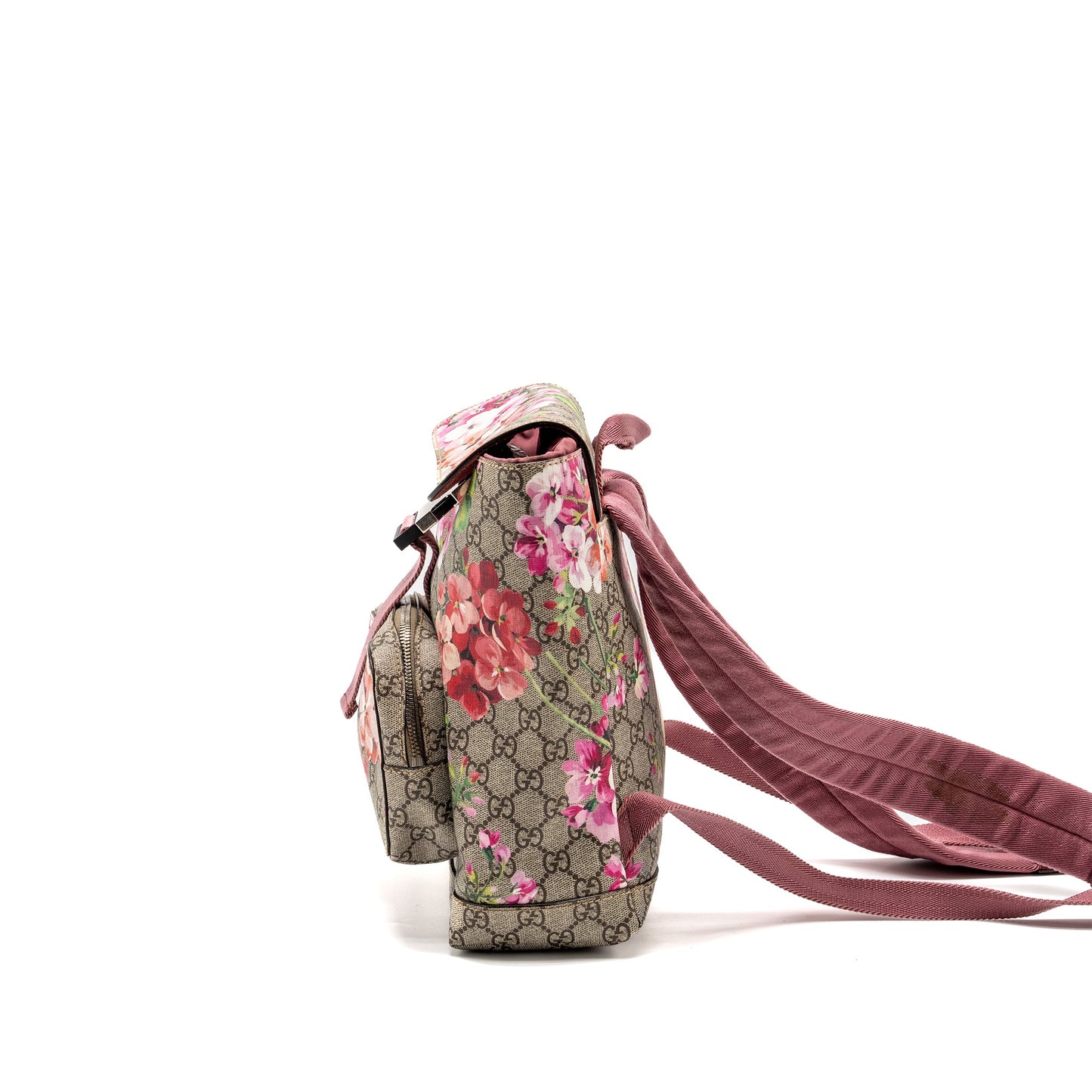 Gucci Backpack Flower Printed Supreme Canvas Multicolour