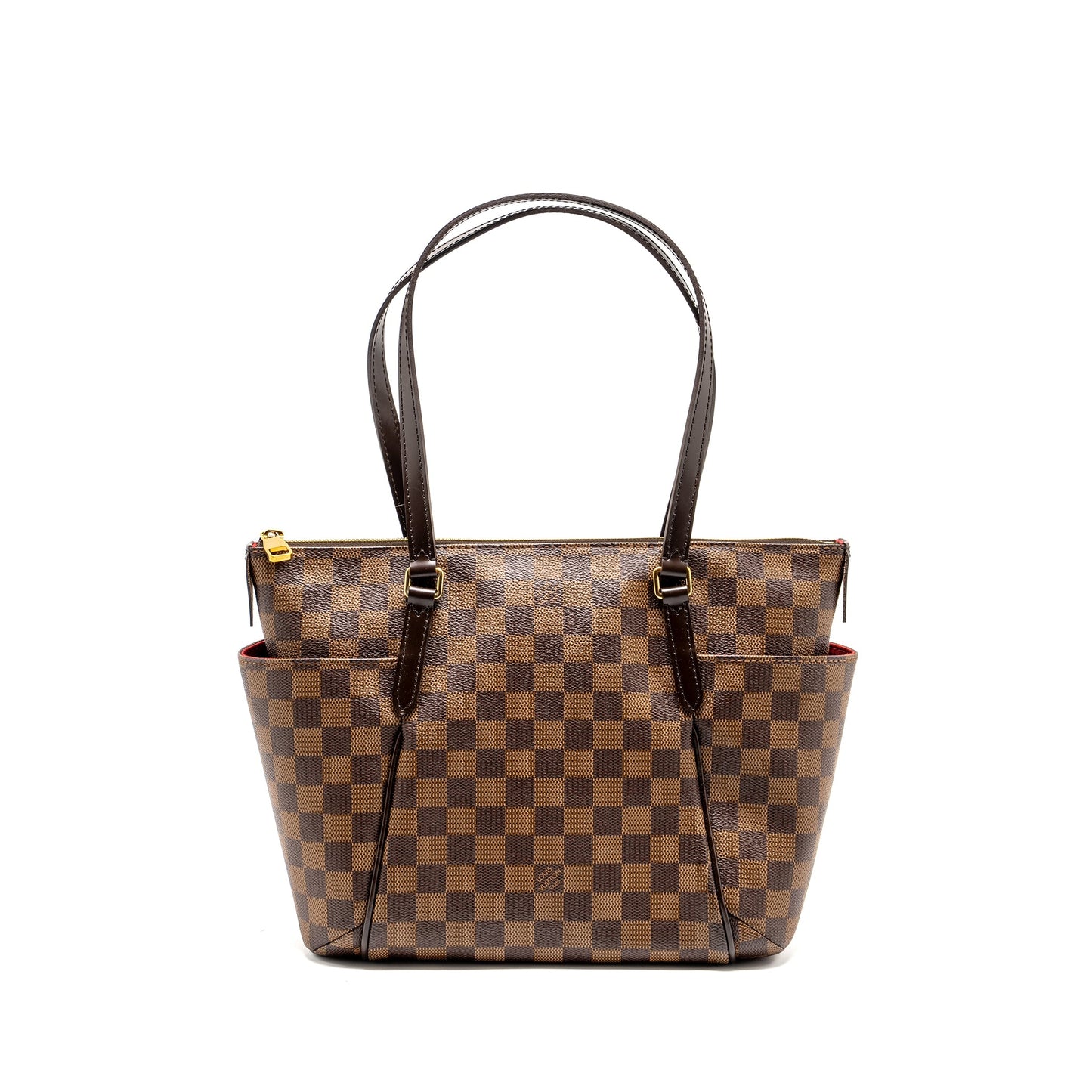 Louis Vuitton Totally Tote Purse Damier Ebene Canvas