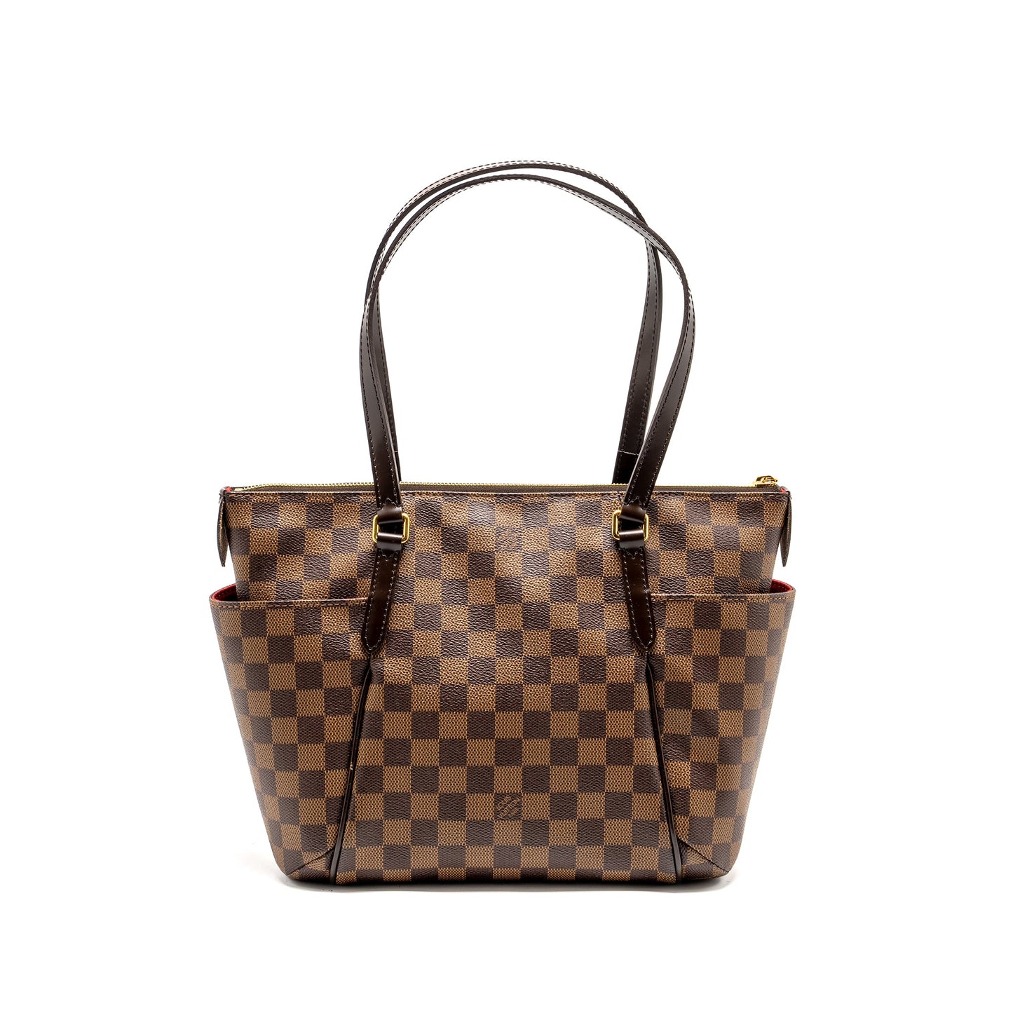 Louis Vuitton Totally Tote Purse Damier Ebene Canvas