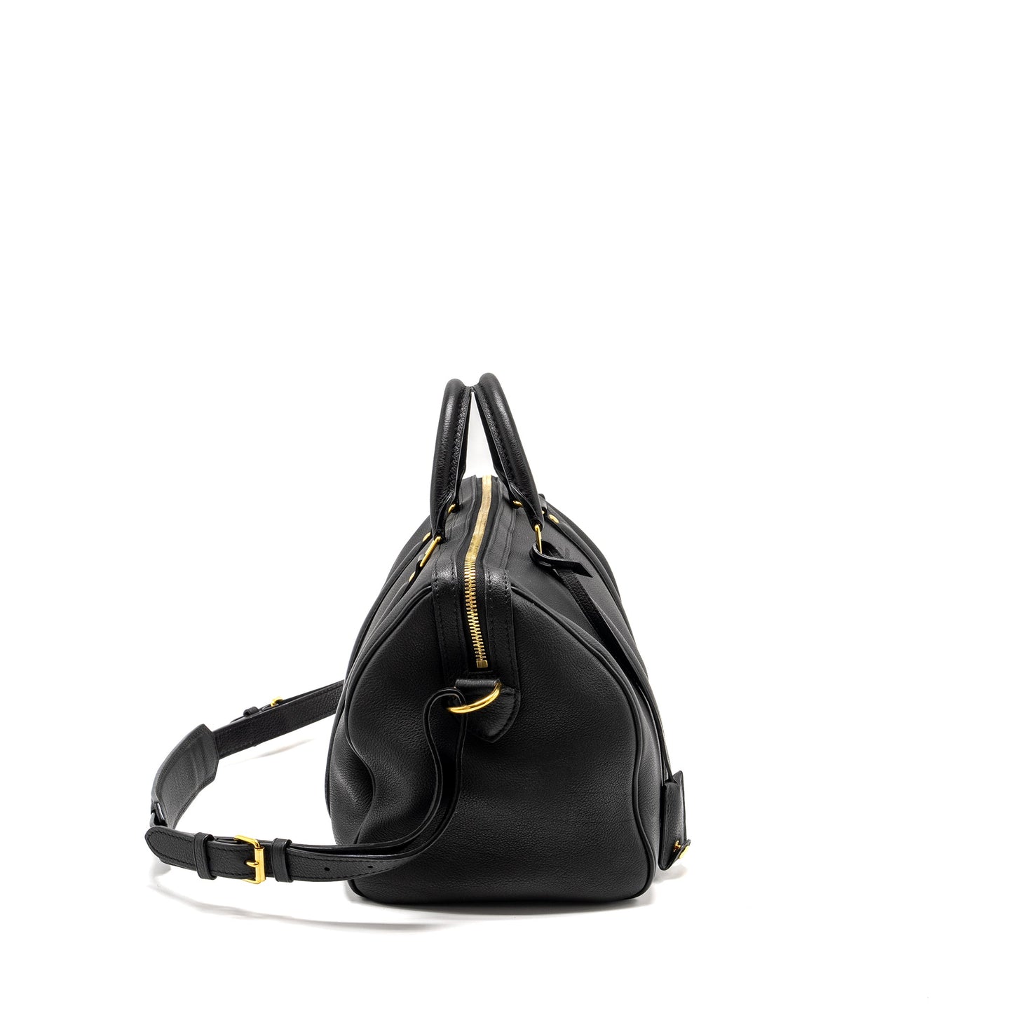 Louis Vuitton Parnassea Sofia Coppola Purse Calfskin Black