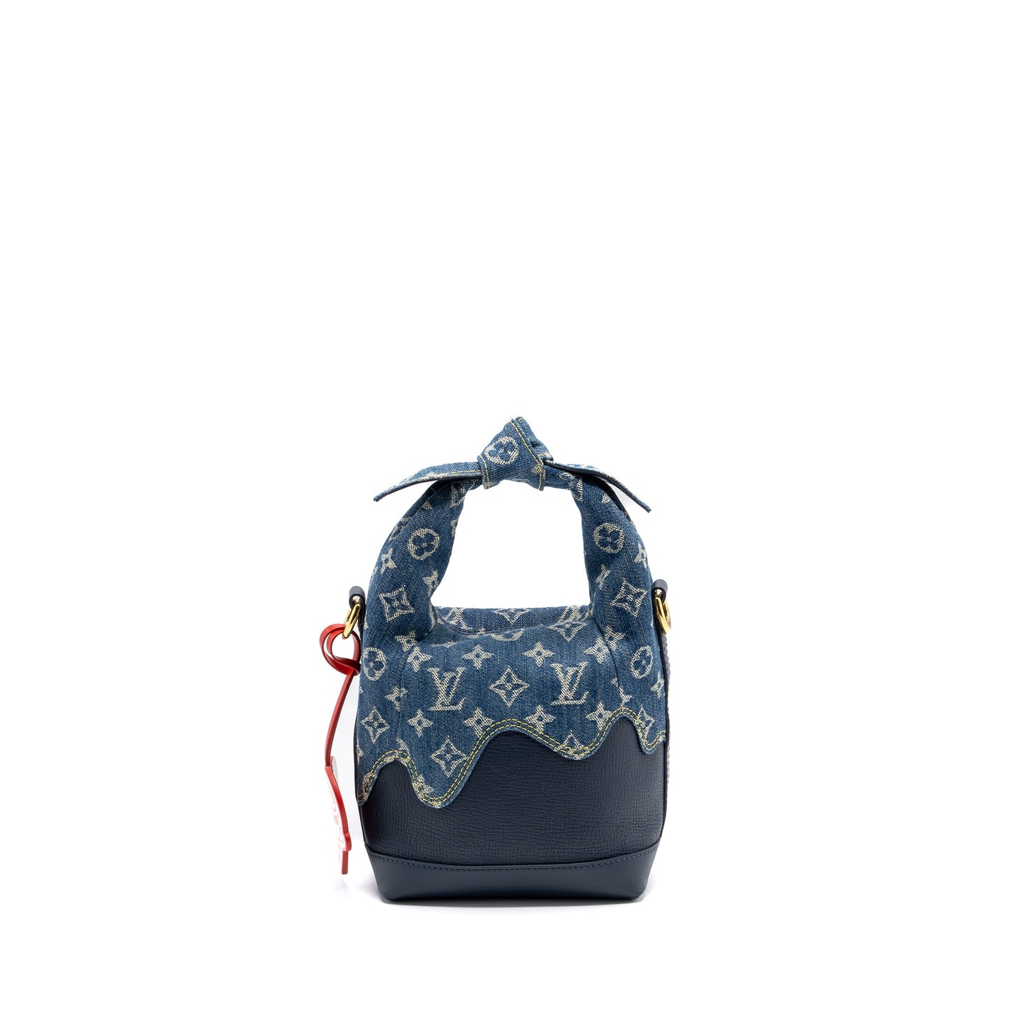 Louis Vuitton Japanese Cruiser Purse Limited Edition Monogram Denim/Leather Blue (New Version)