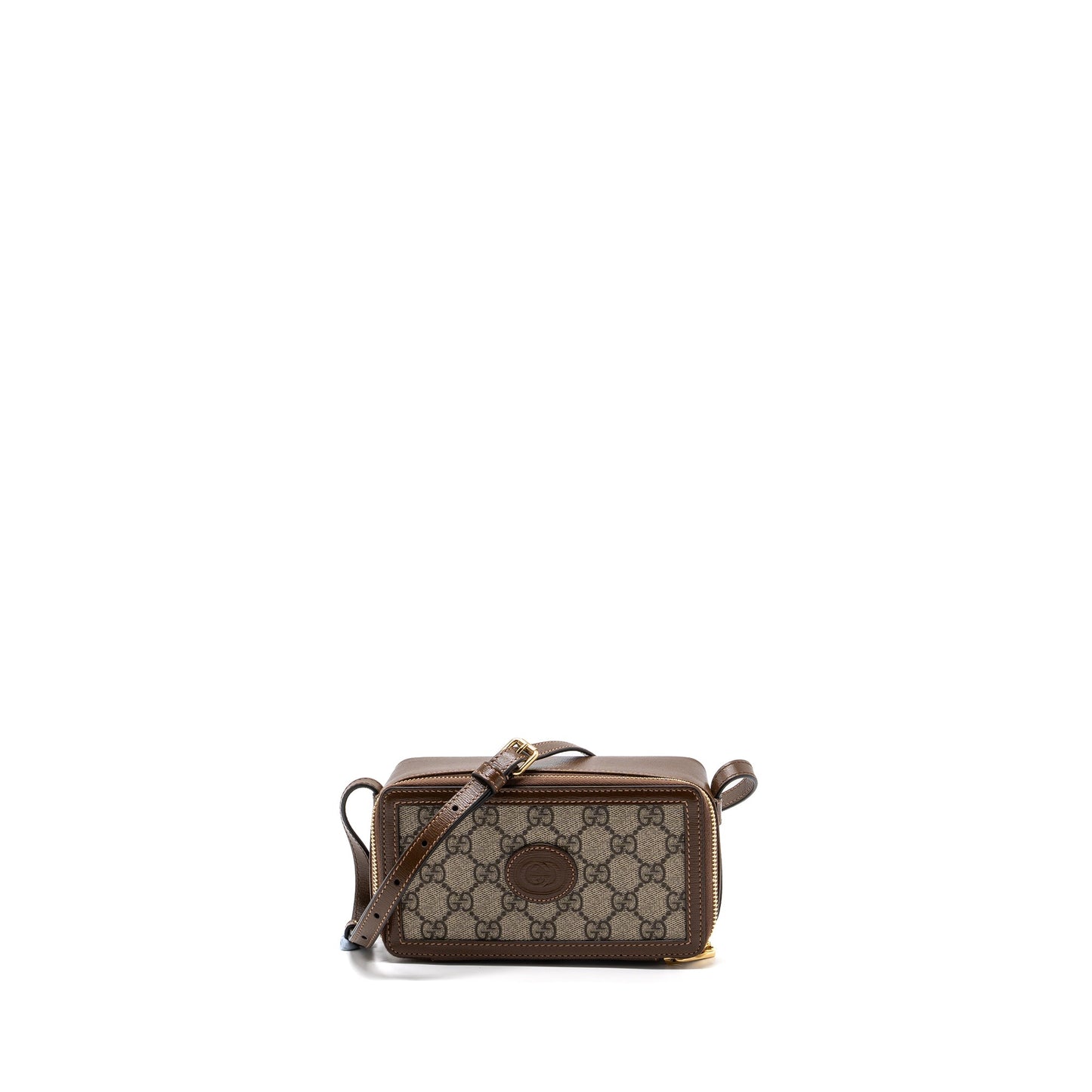 GUCCI CROSSBODY Purse INTERLOCKING Supreme CANVAS / LEATHER