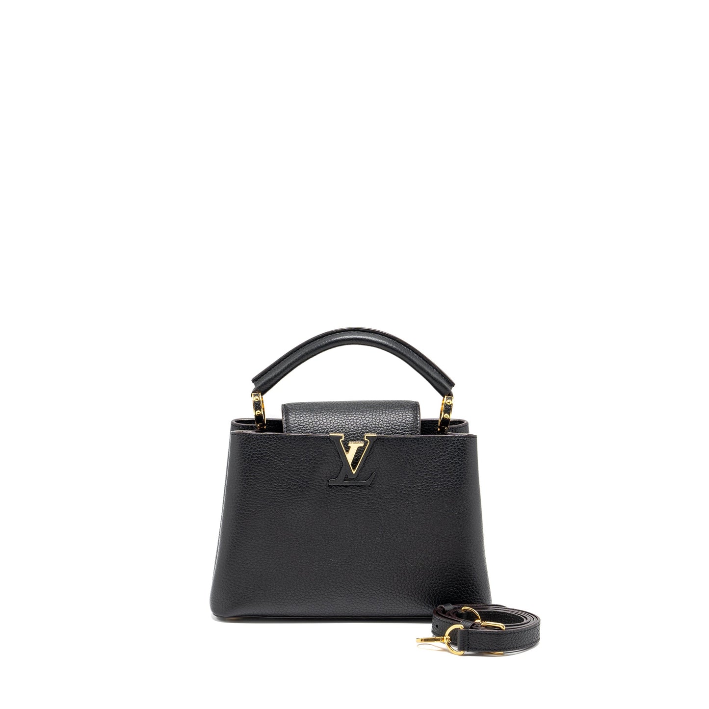 Louis Vuitton capucines Taurillon calfskin black